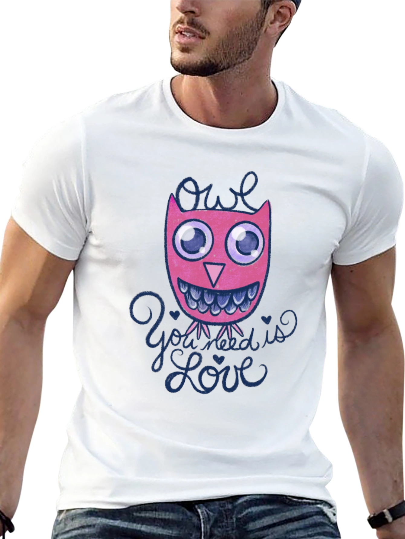 Owl You Need Is Love Graphic T-Shirt