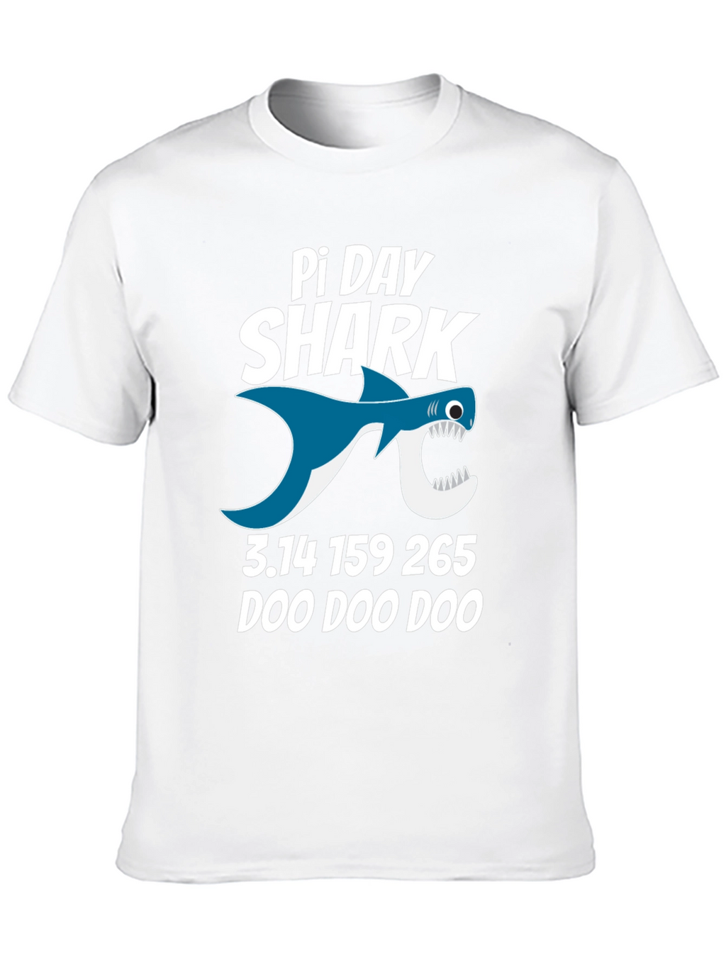 Pi Day Shark T-Shirt - Math Pun Tee