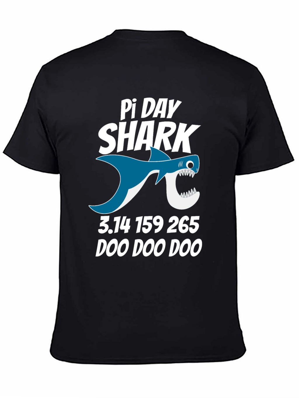 Pi Day Shark T-Shirt - Math Pun Tee