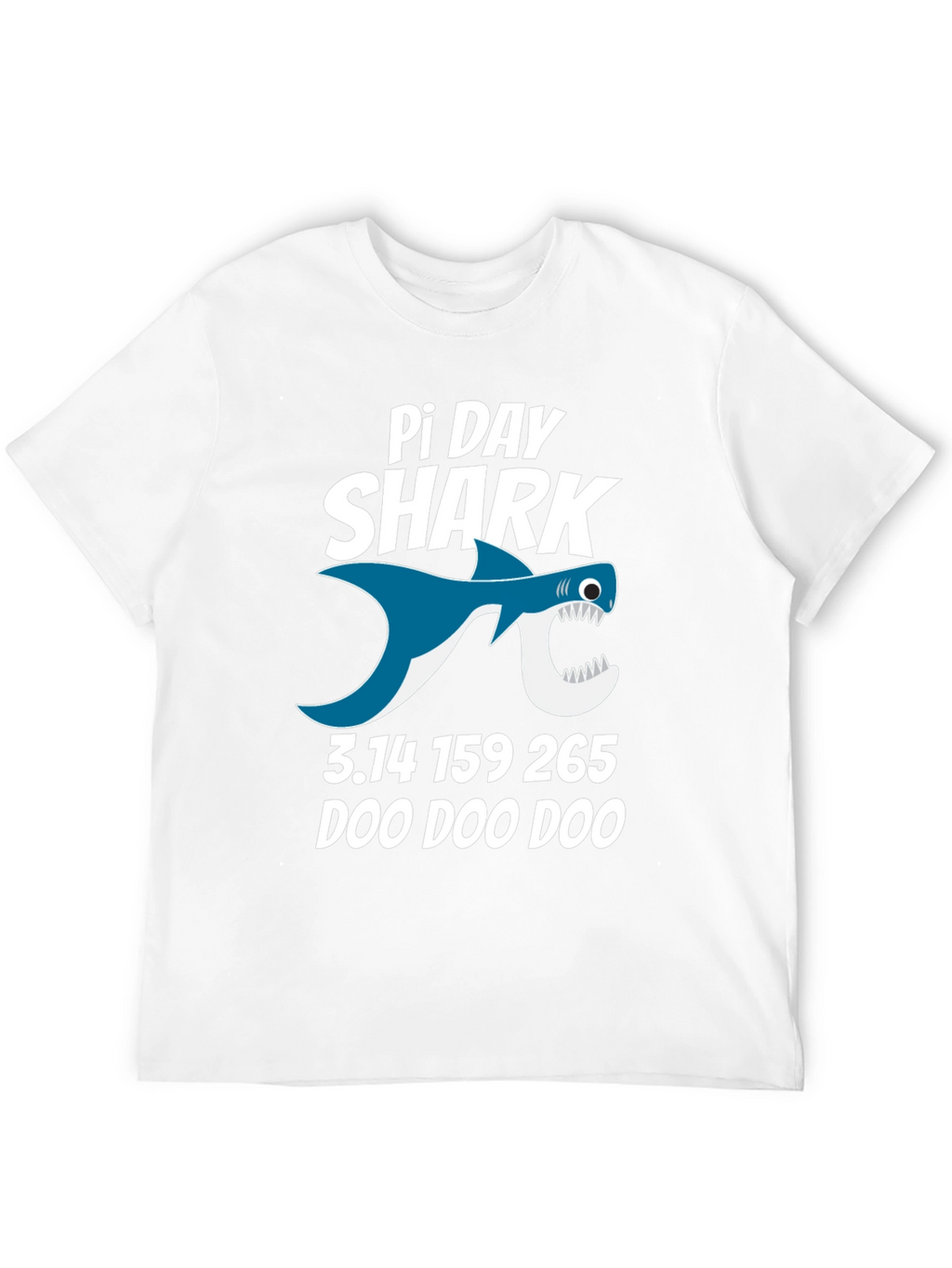 Pi Day Shark T-Shirt - Math Pun Tee