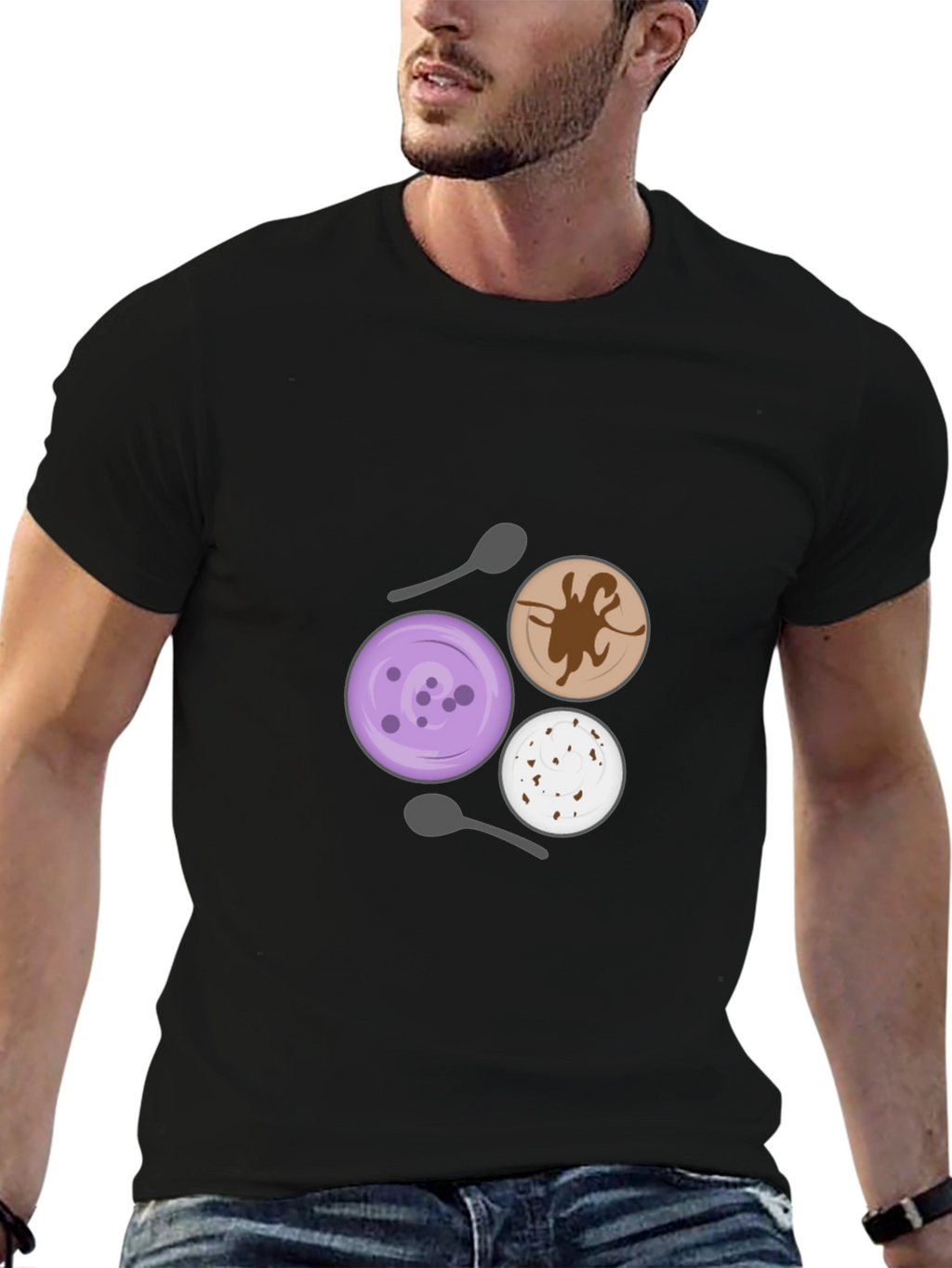 Dessert Lover T-Shirt - Unique Ice Cream Design
