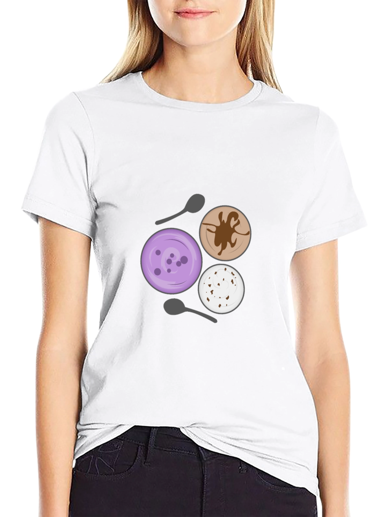 Dessert Lover T-Shirt - Unique Ice Cream Design