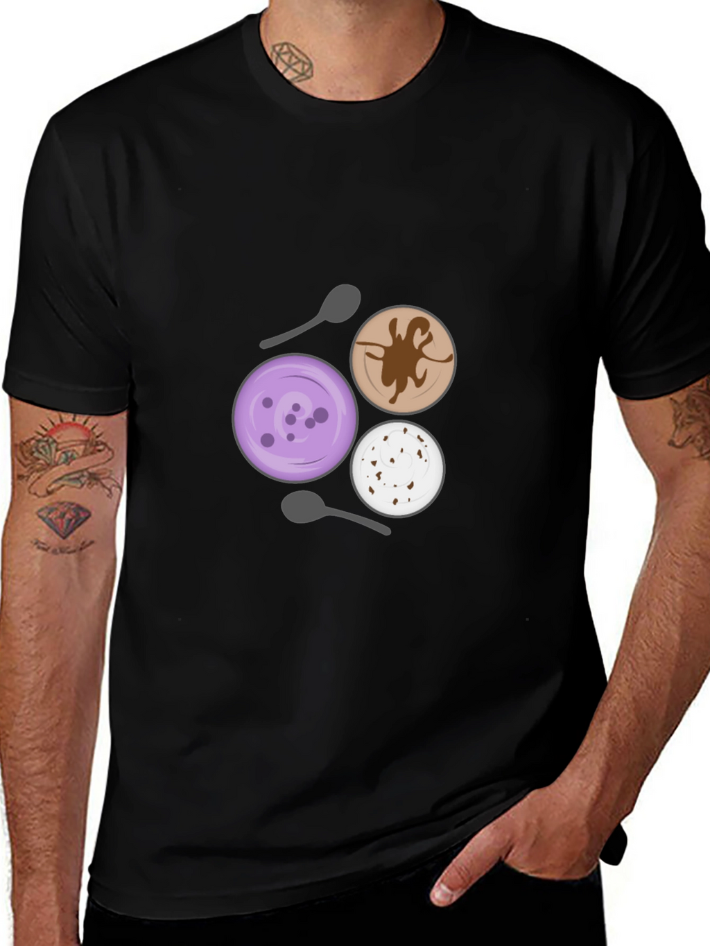 Dessert Lover T-Shirt - Unique Ice Cream Design