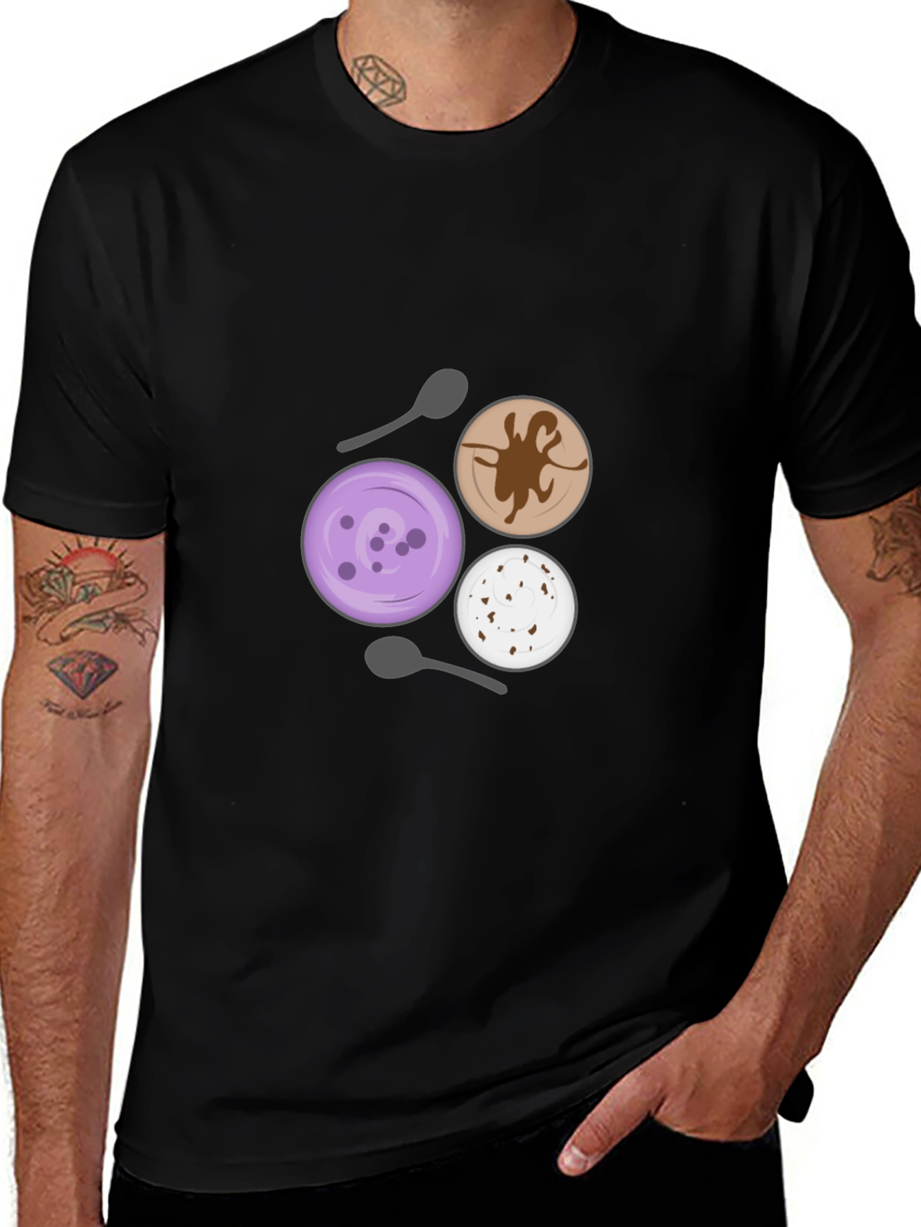 Dessert Lover T-Shirt - Unique Ice Cream Design