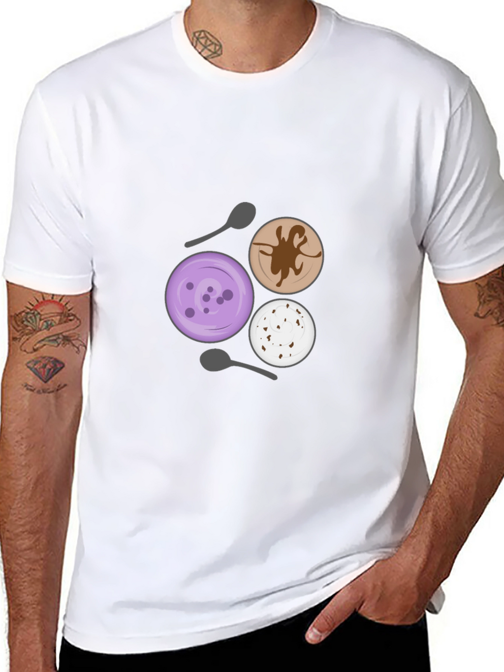 Dessert Lover T-Shirt - Unique Ice Cream Design