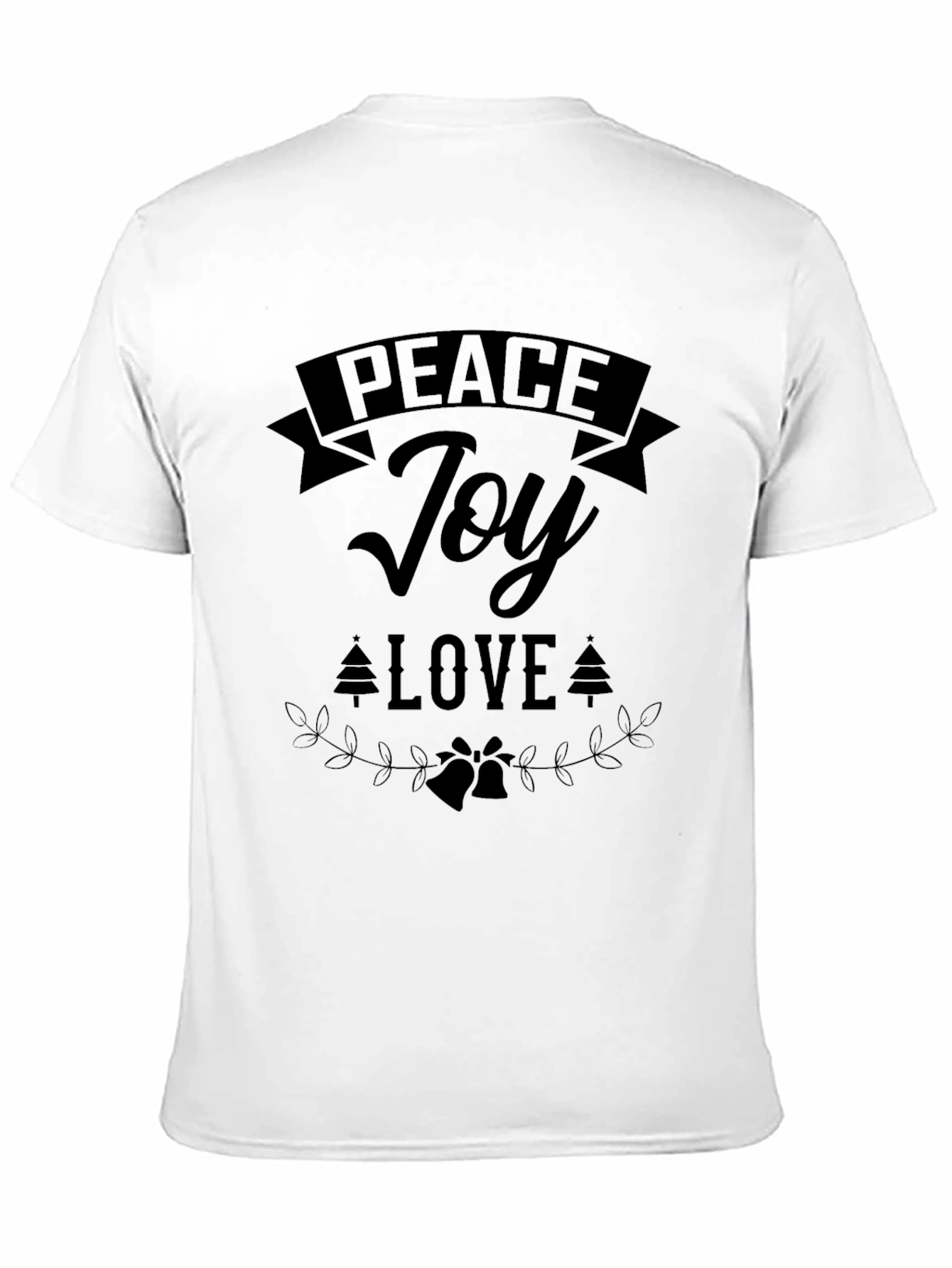 Peace Joy Love Holiday Graphic Tee