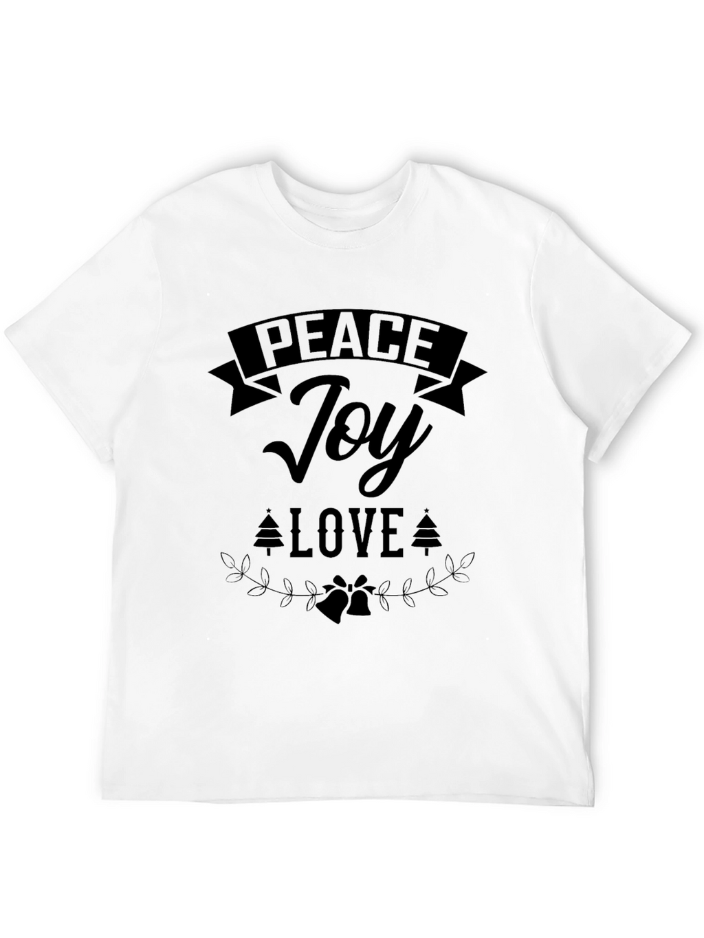 Peace Joy Love Holiday Graphic Tee