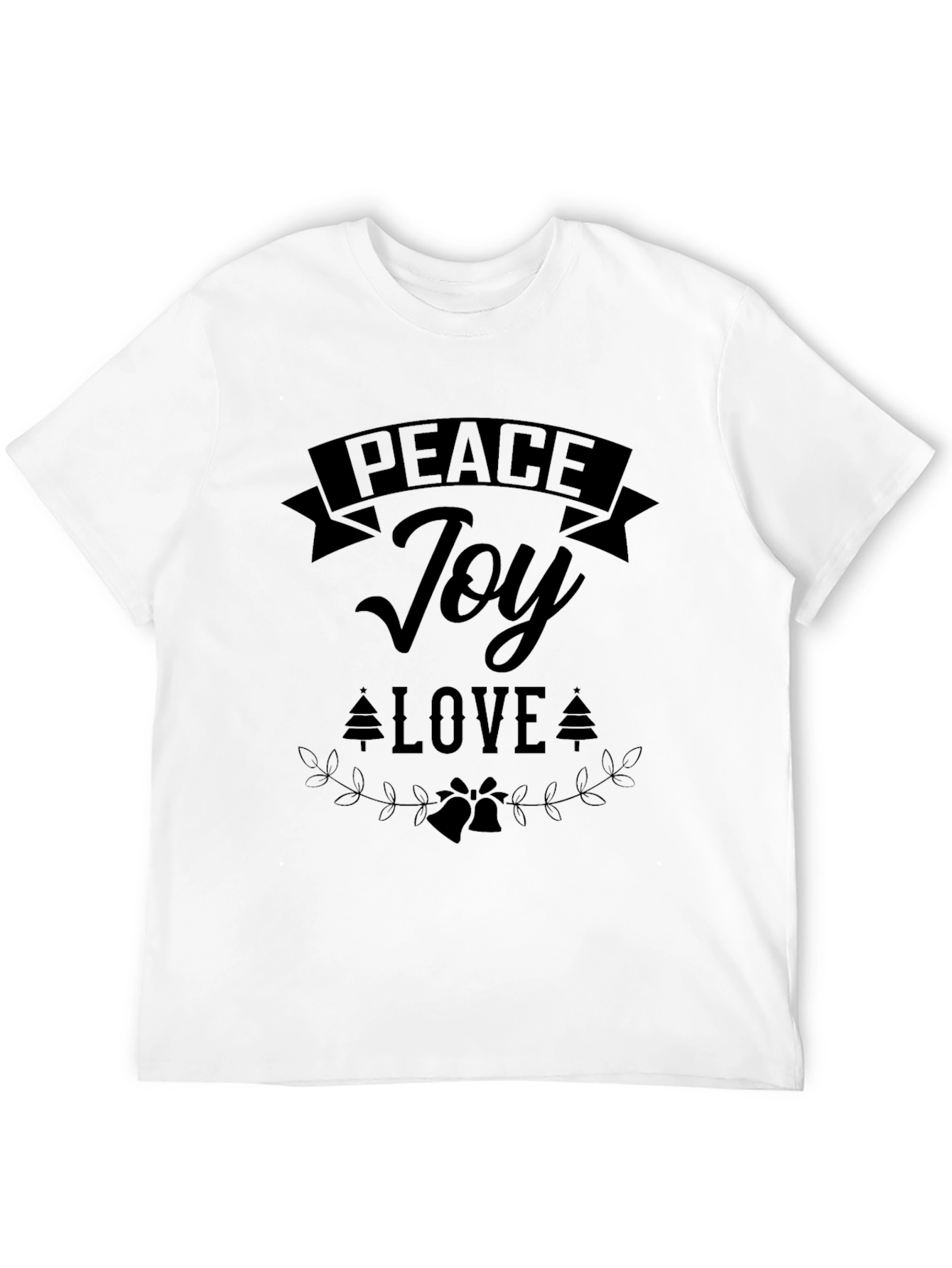 Peace Joy Love Holiday Graphic Tee