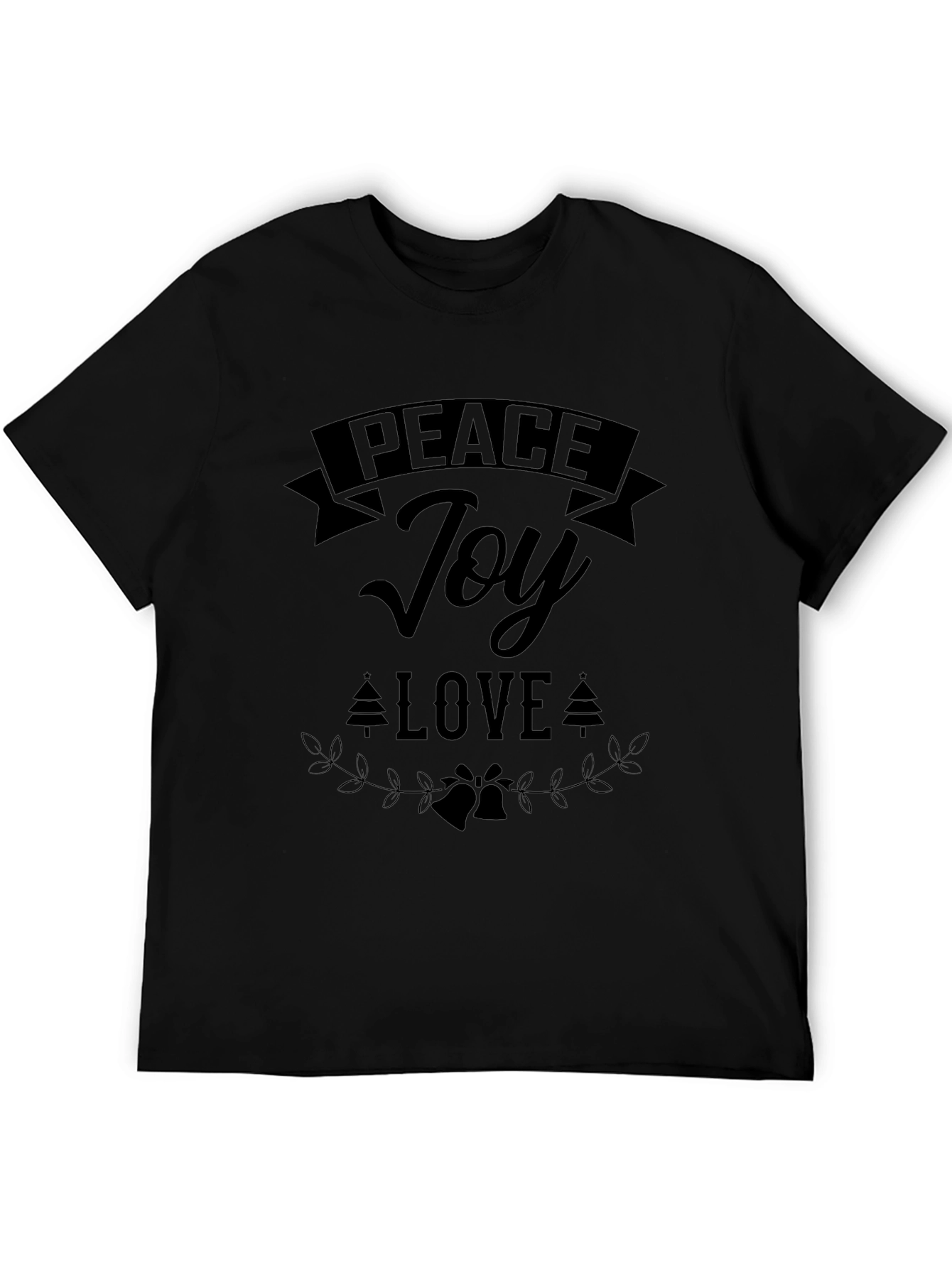Peace Joy Love Holiday Graphic Tee