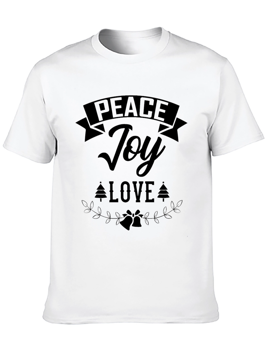 Peace Joy Love Holiday Graphic Tee