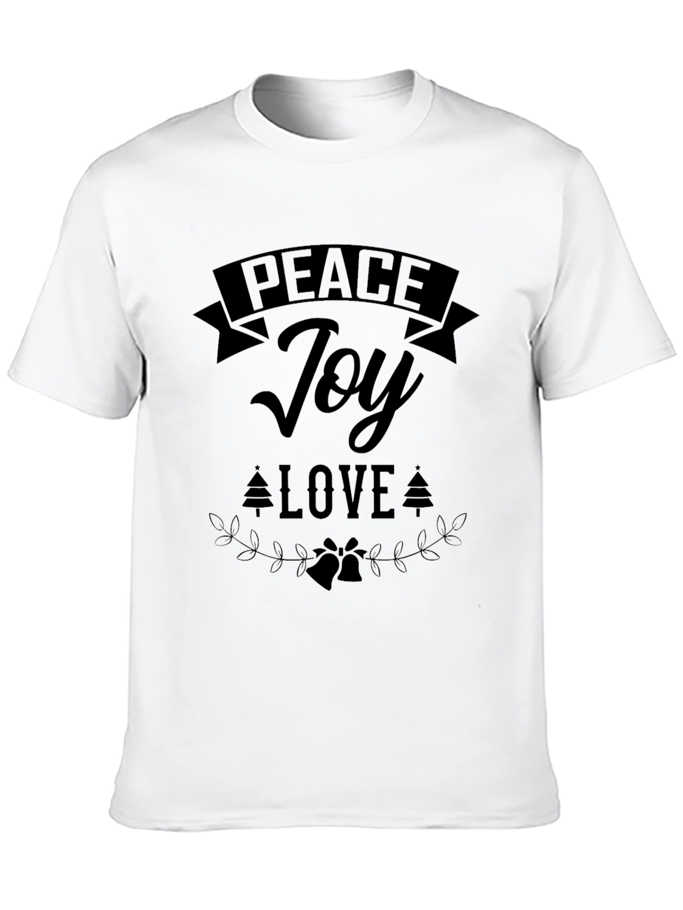 Peace Joy Love Holiday Graphic Tee
