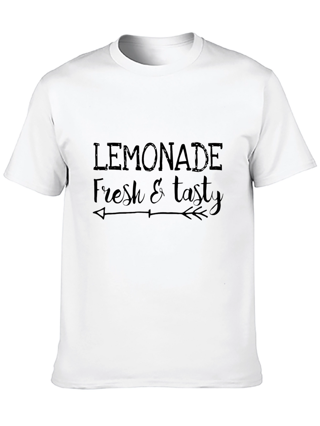 Lemonade Fresh & Tasty Black Graphic Tee