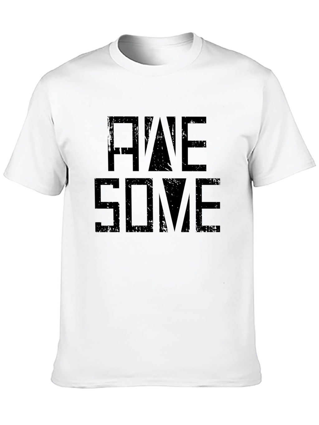 Awesome Graphic Tee - Mens Black T-Shirt