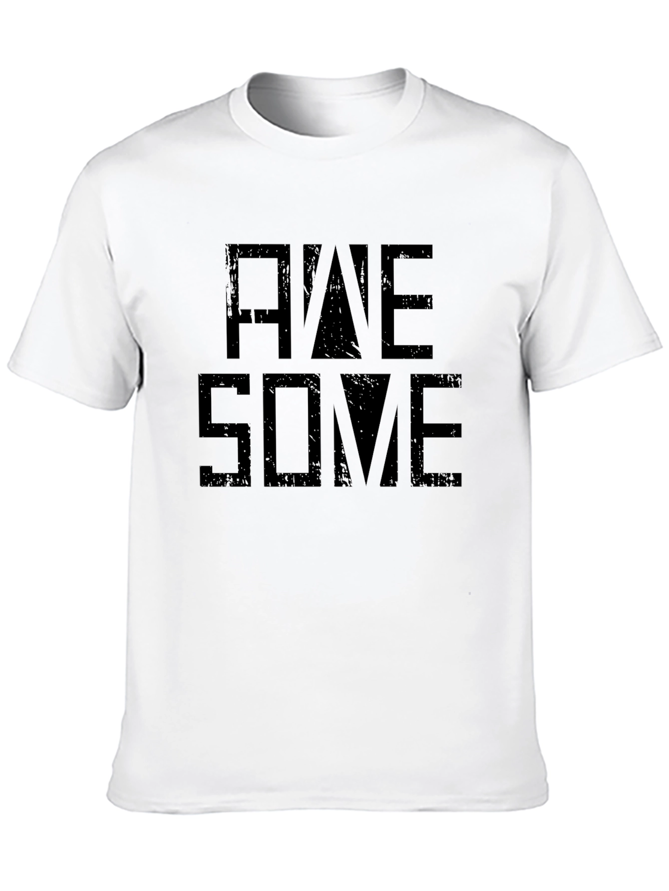 Awesome Graphic Tee - Mens Black T-Shirt