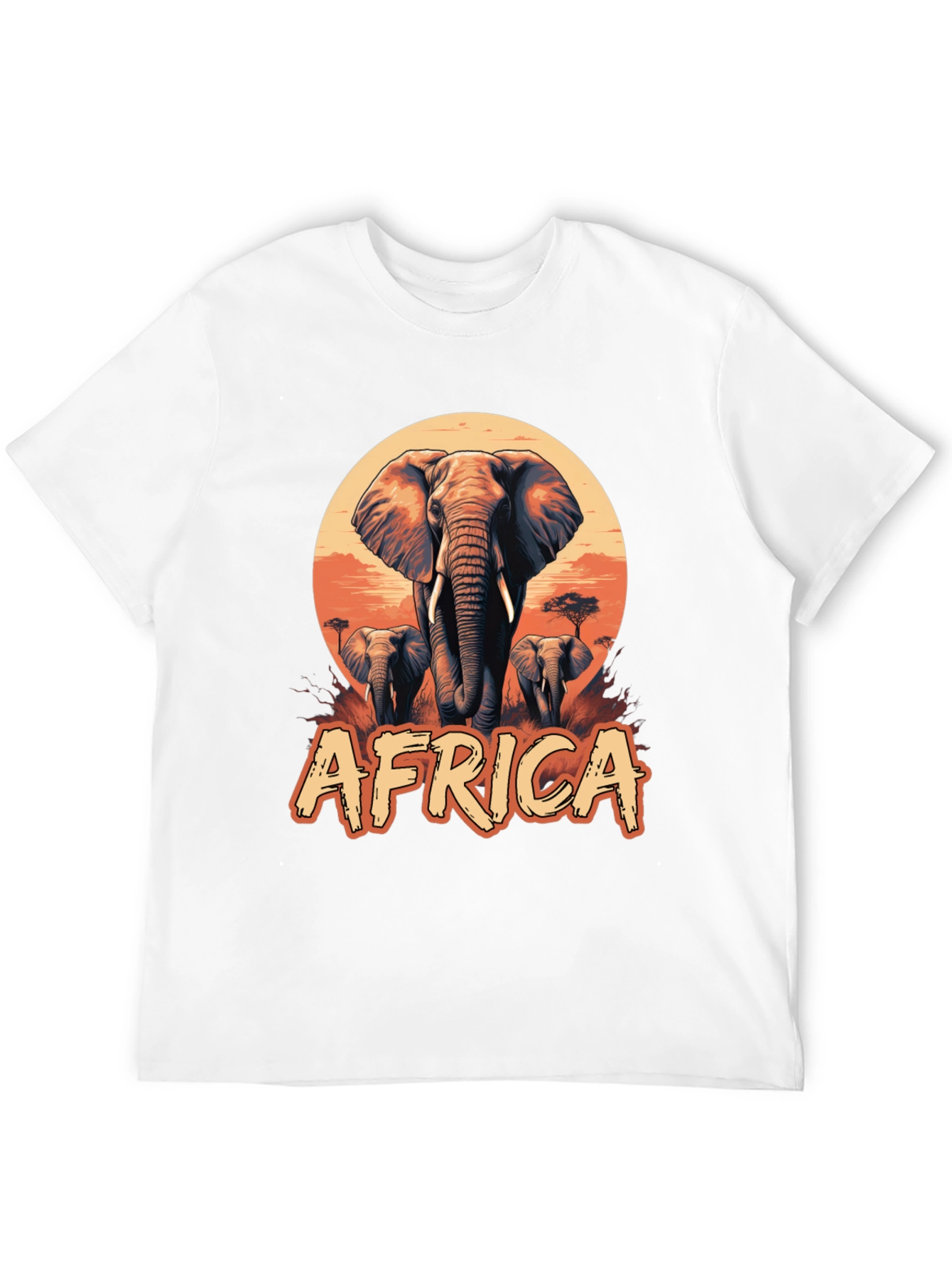 Africa Elephant Graphic Tee