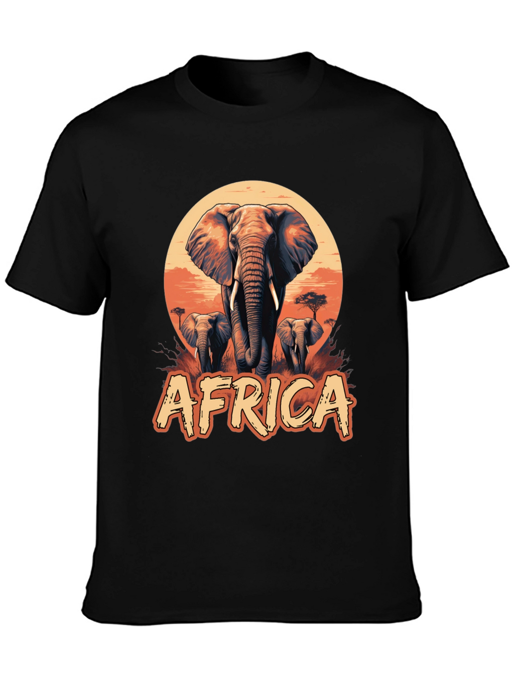Africa Elephant Graphic Tee