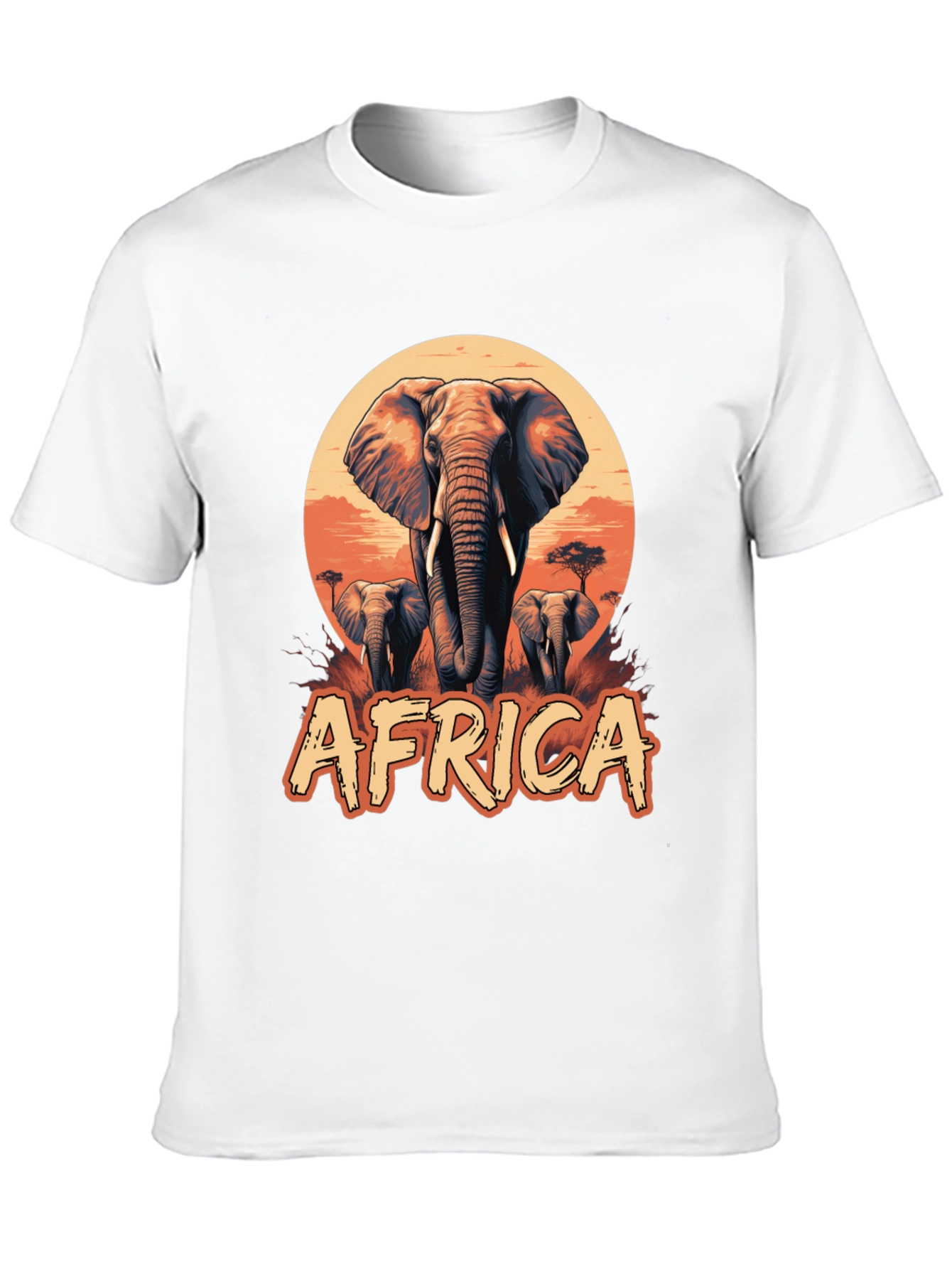 Africa Elephant Graphic Tee
