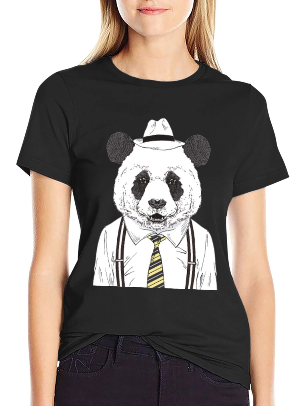 Panda Boss T-Shirt - Mens Graphic Tee