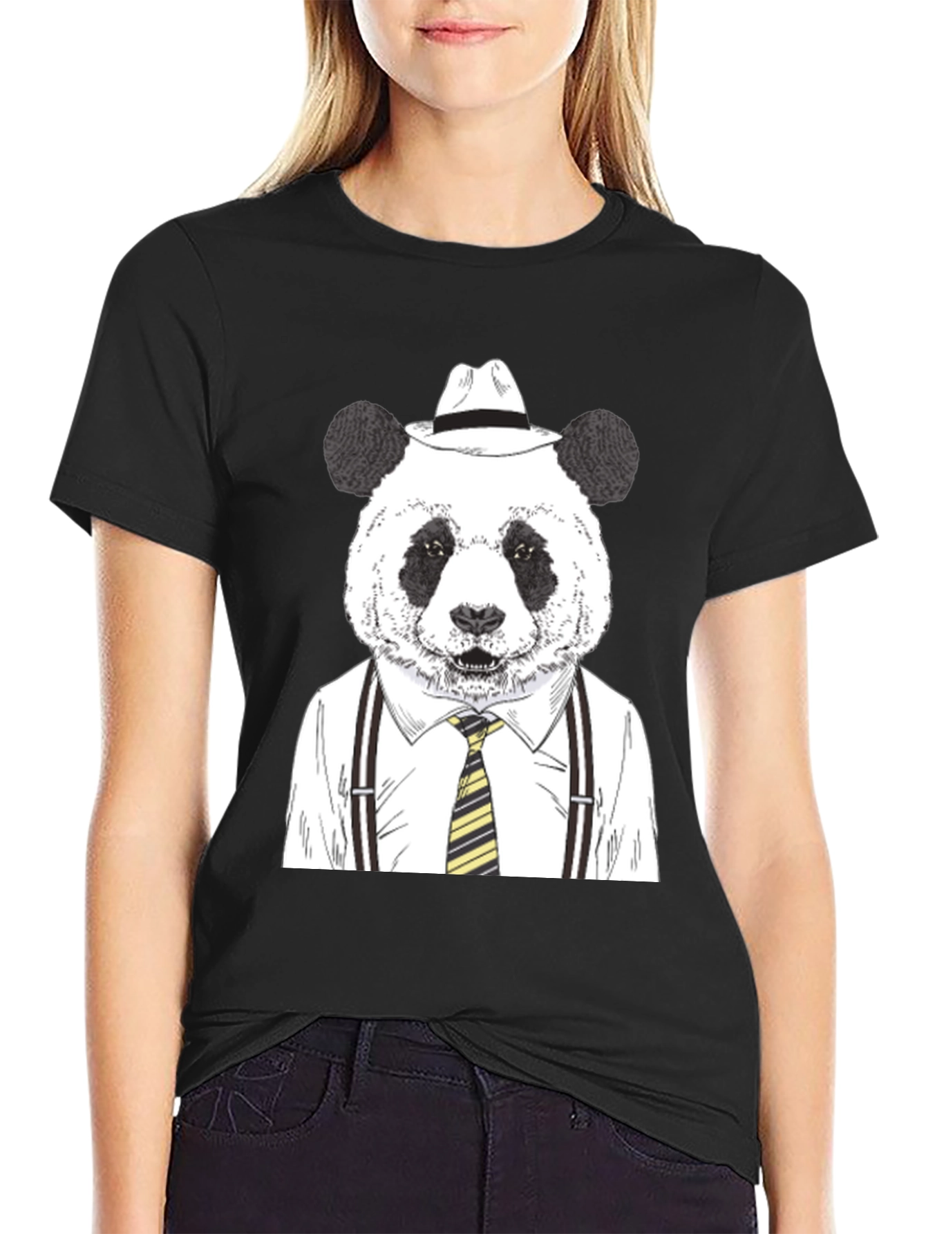 Panda Boss T-Shirt - Mens Graphic Tee