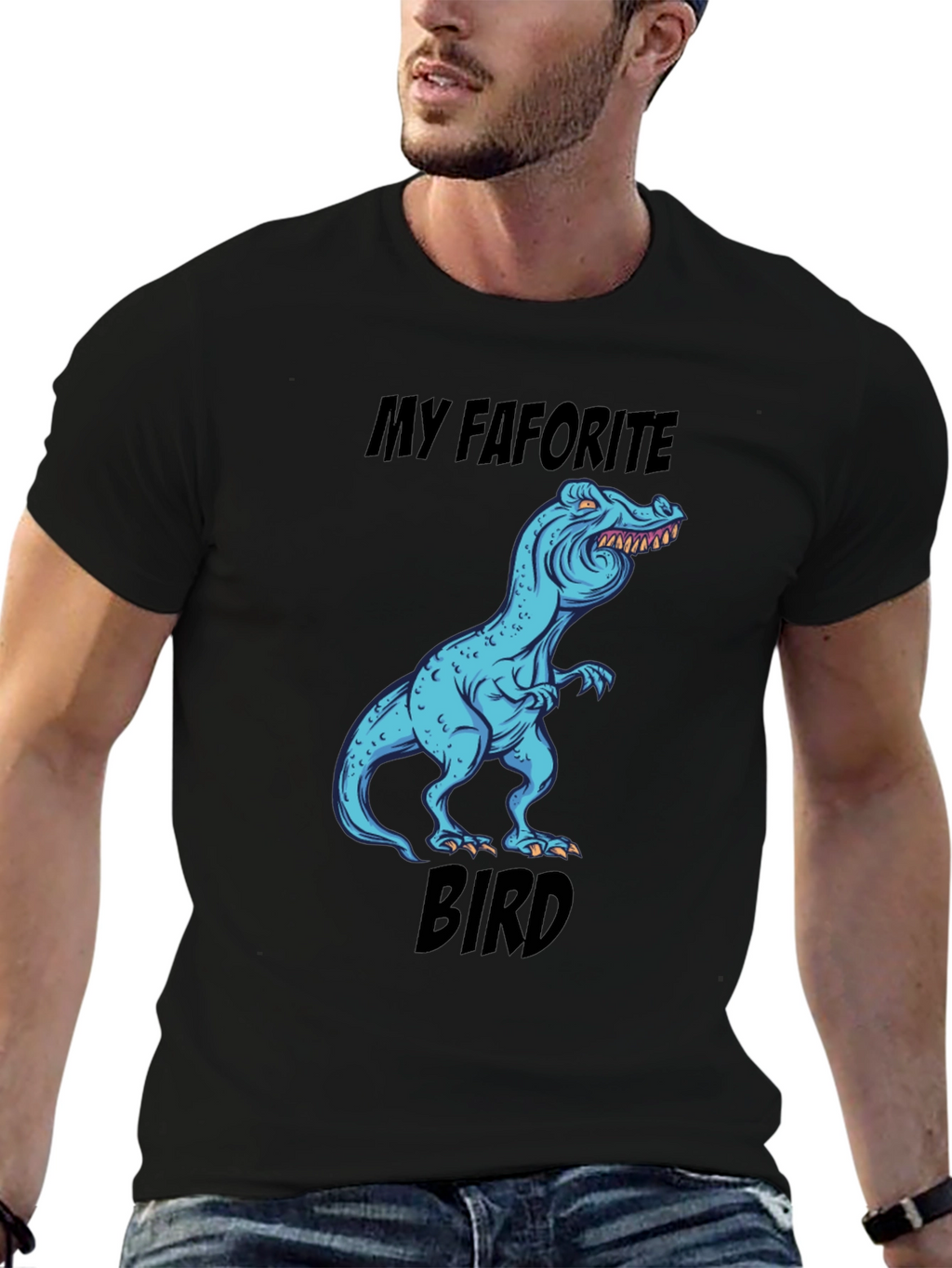 Funny Dinosaur T-Shirt: My Favorite Bird