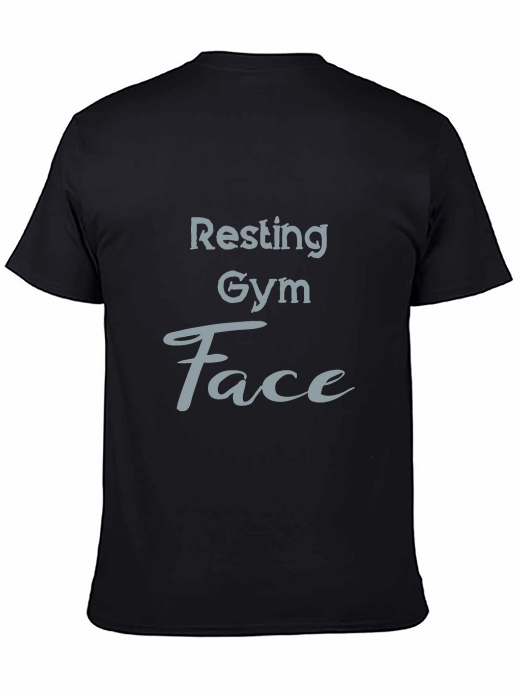 Resting Gym Face Graphic T-Shirt