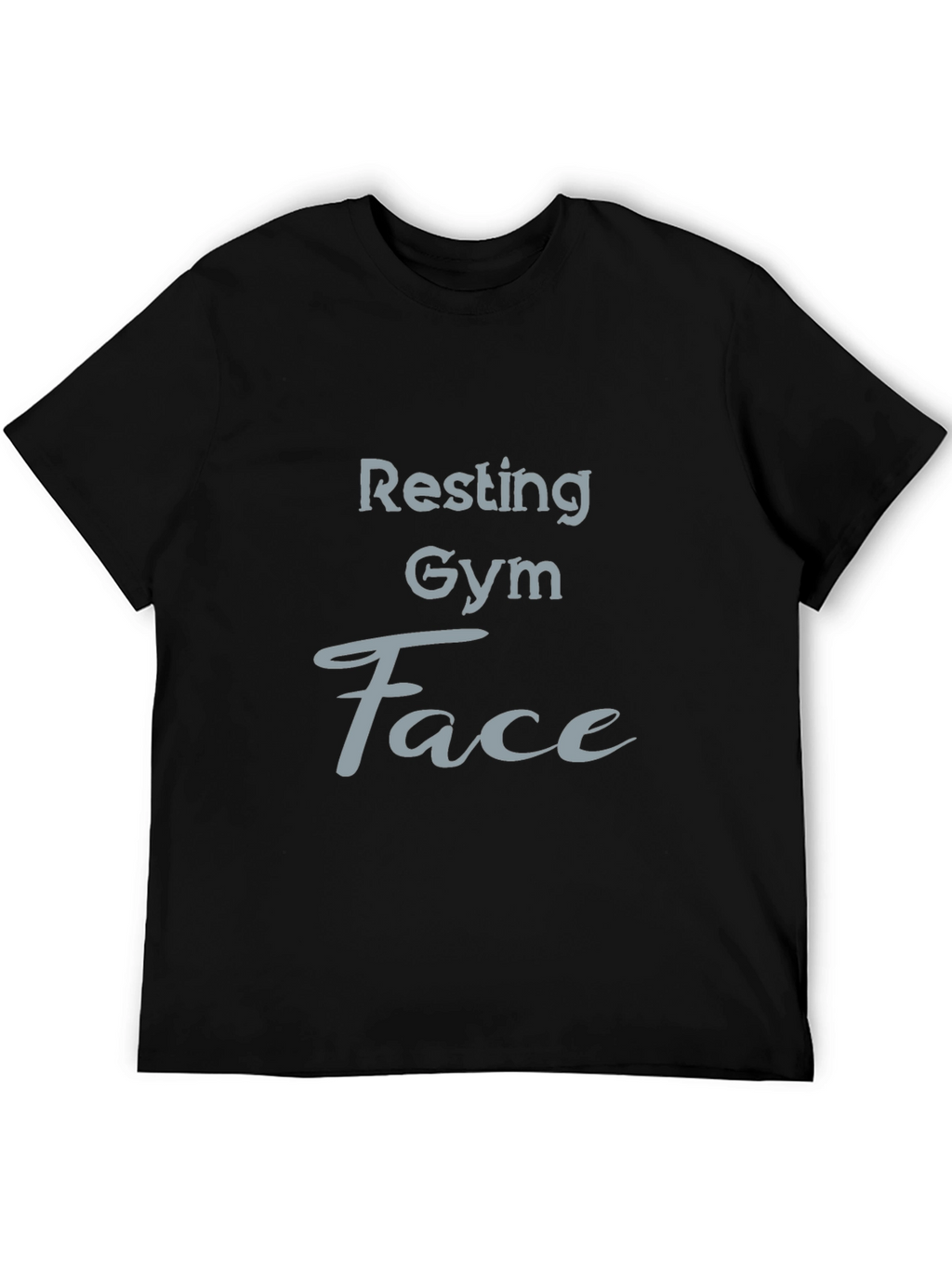 Resting Gym Face Graphic T-Shirt