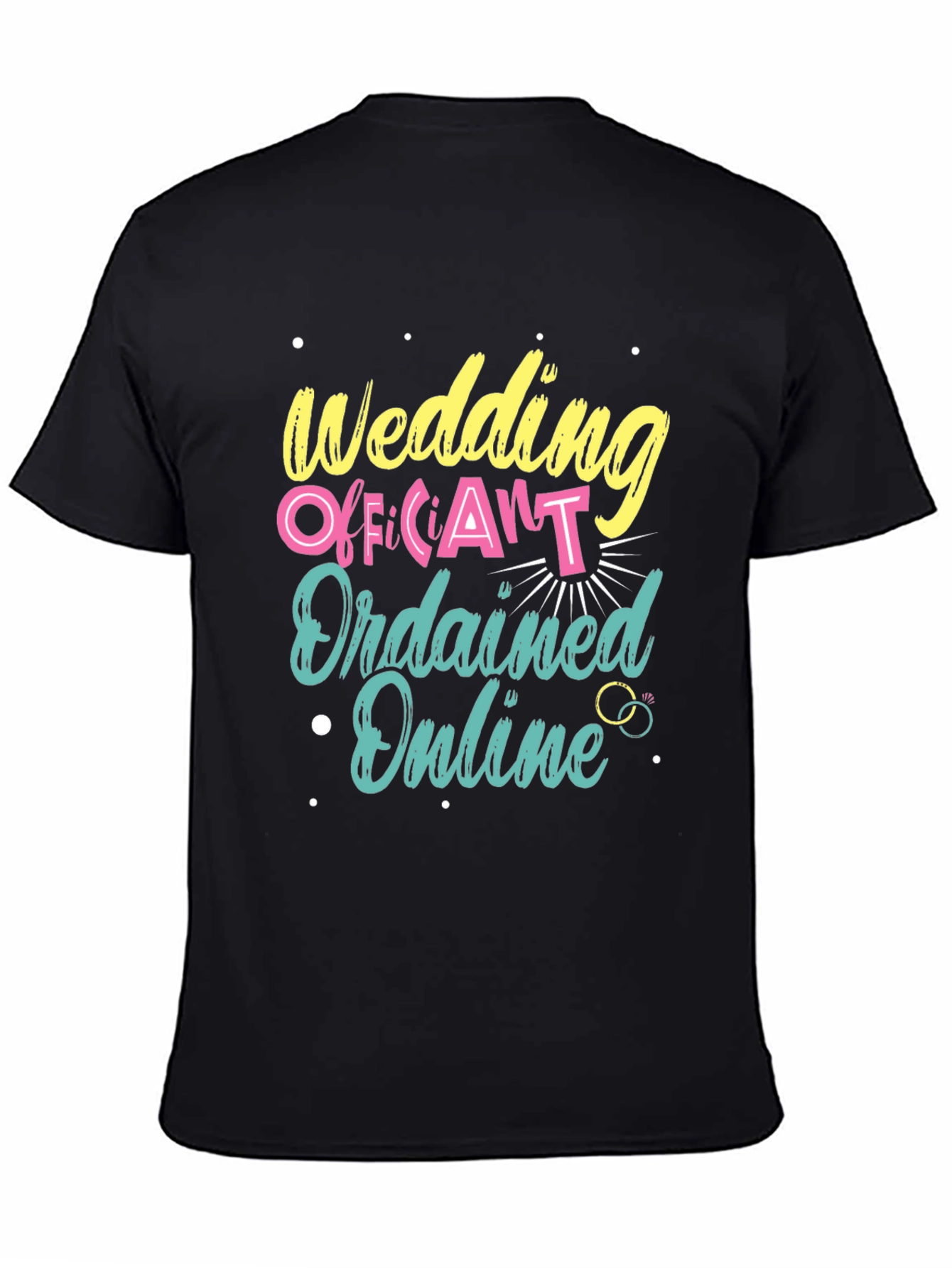 Wedding Officiant Ordained Online T-Shirt