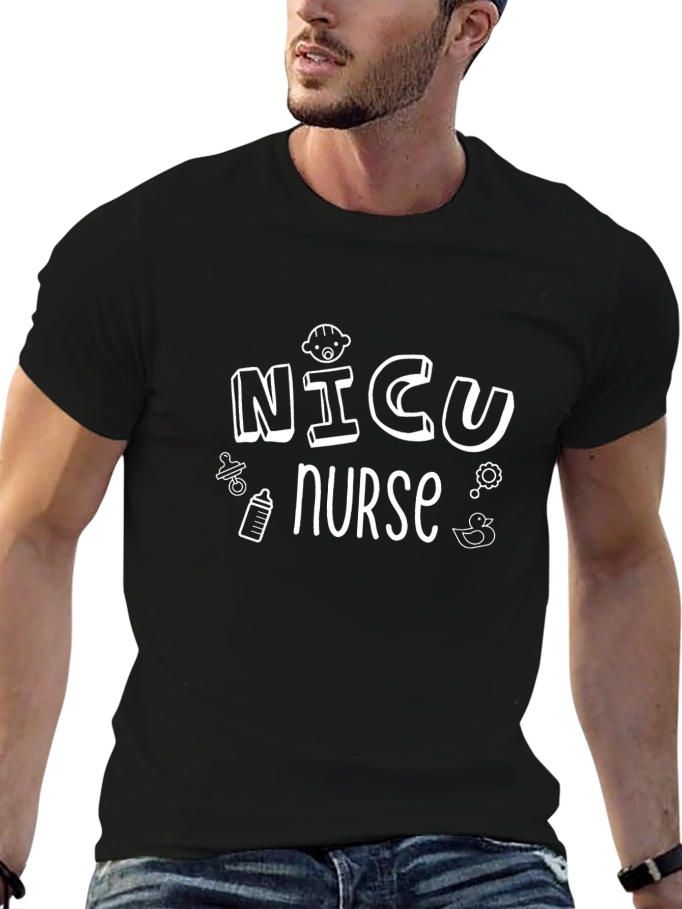 NICU Nurse Graphic T-Shirt