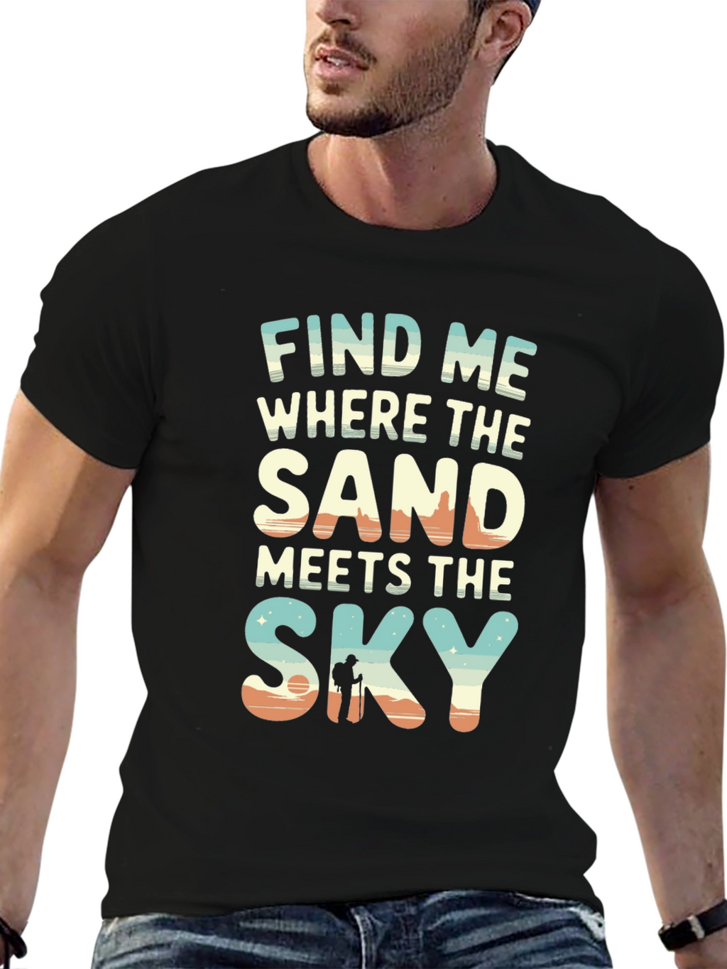 Find Me Where Sand Meets Sky T-Shirt