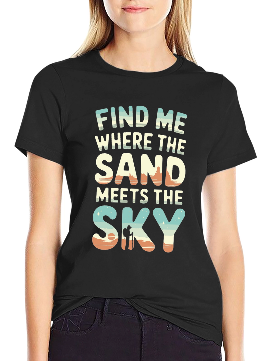 Find Me Where Sand Meets Sky T-Shirt