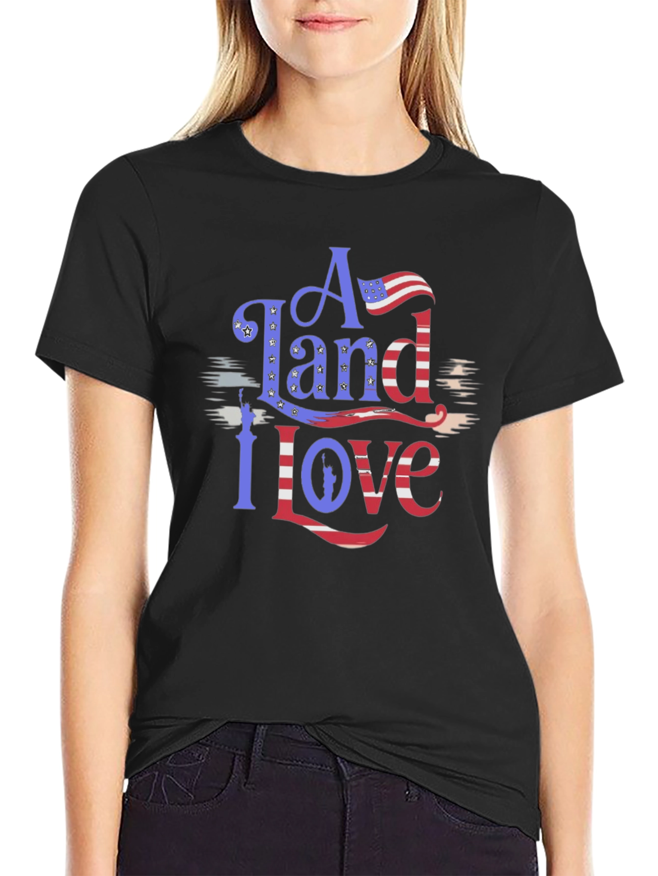 Patriotic Land of Love Graphic Tee