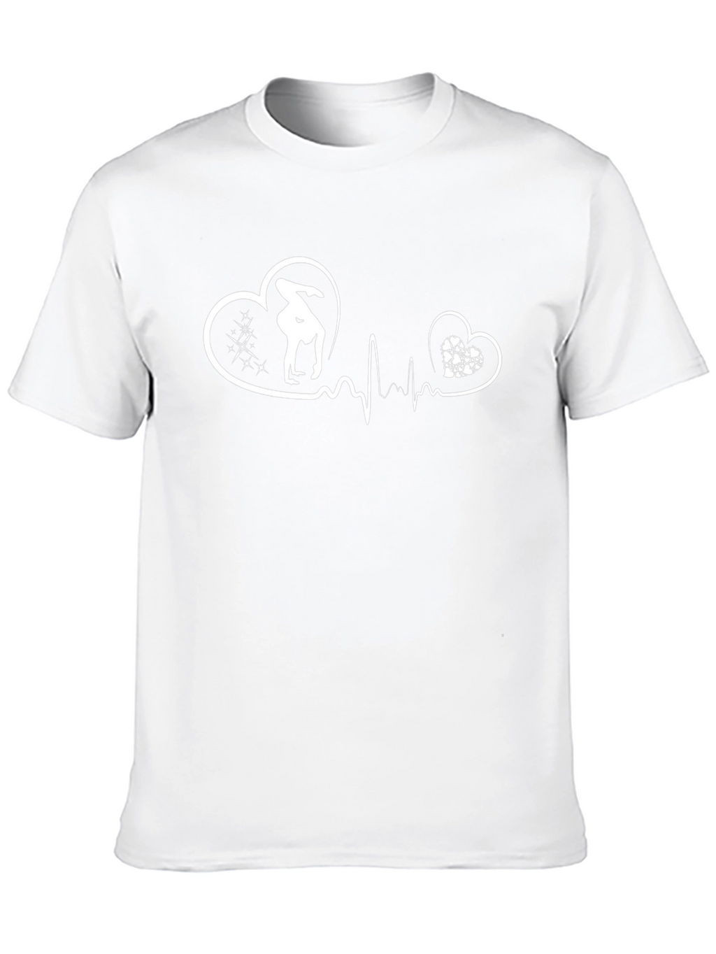 Gymnastics Heartbeat T-Shirt