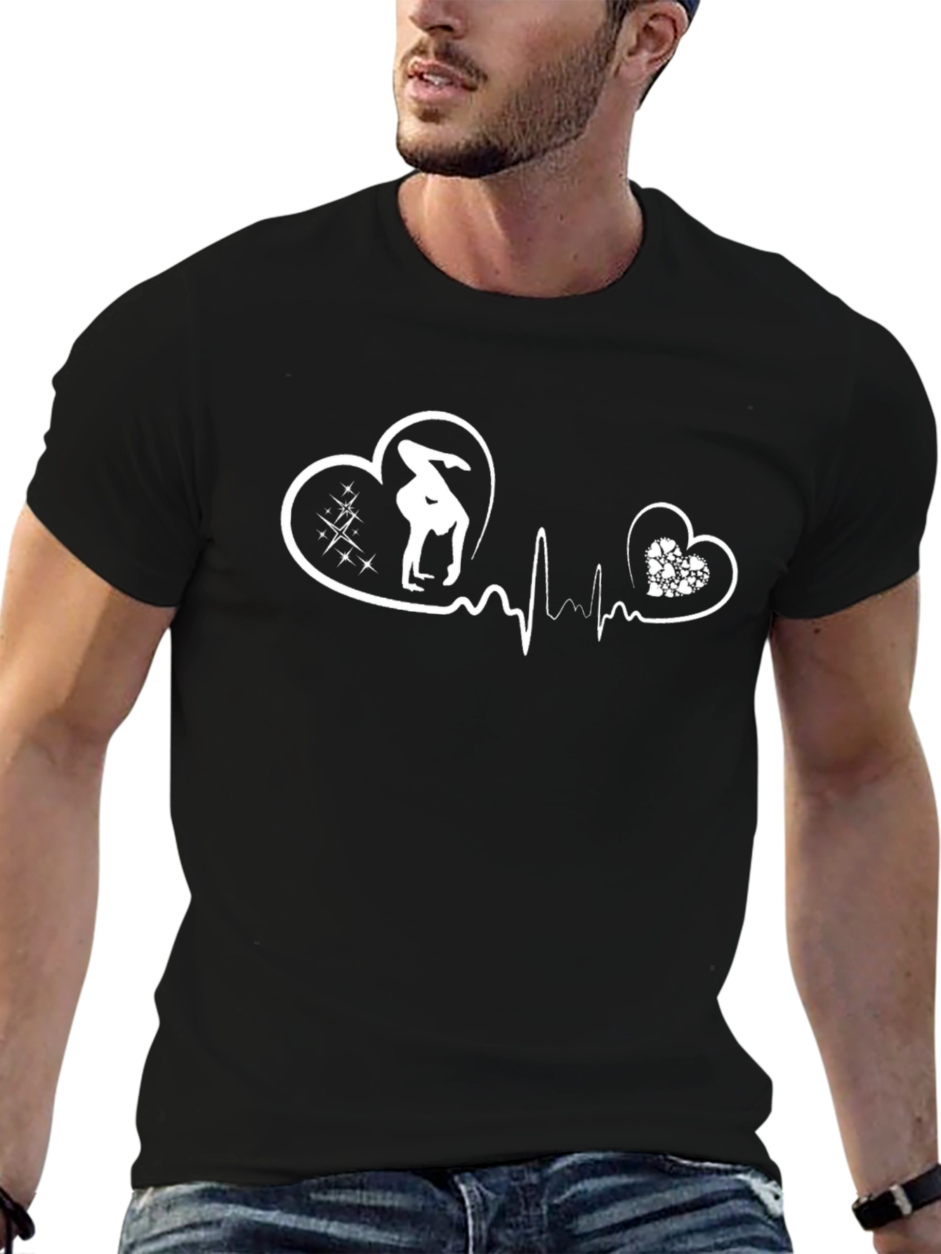 Gymnastics Heartbeat T-Shirt