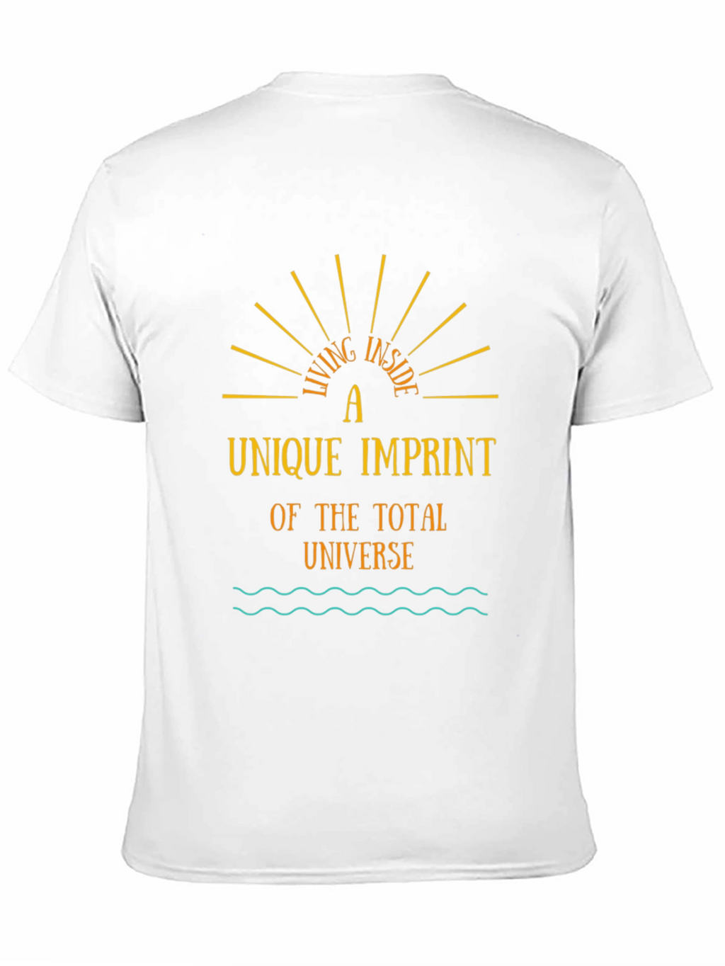 Unique Imprint Tee - Living Inside the Universe