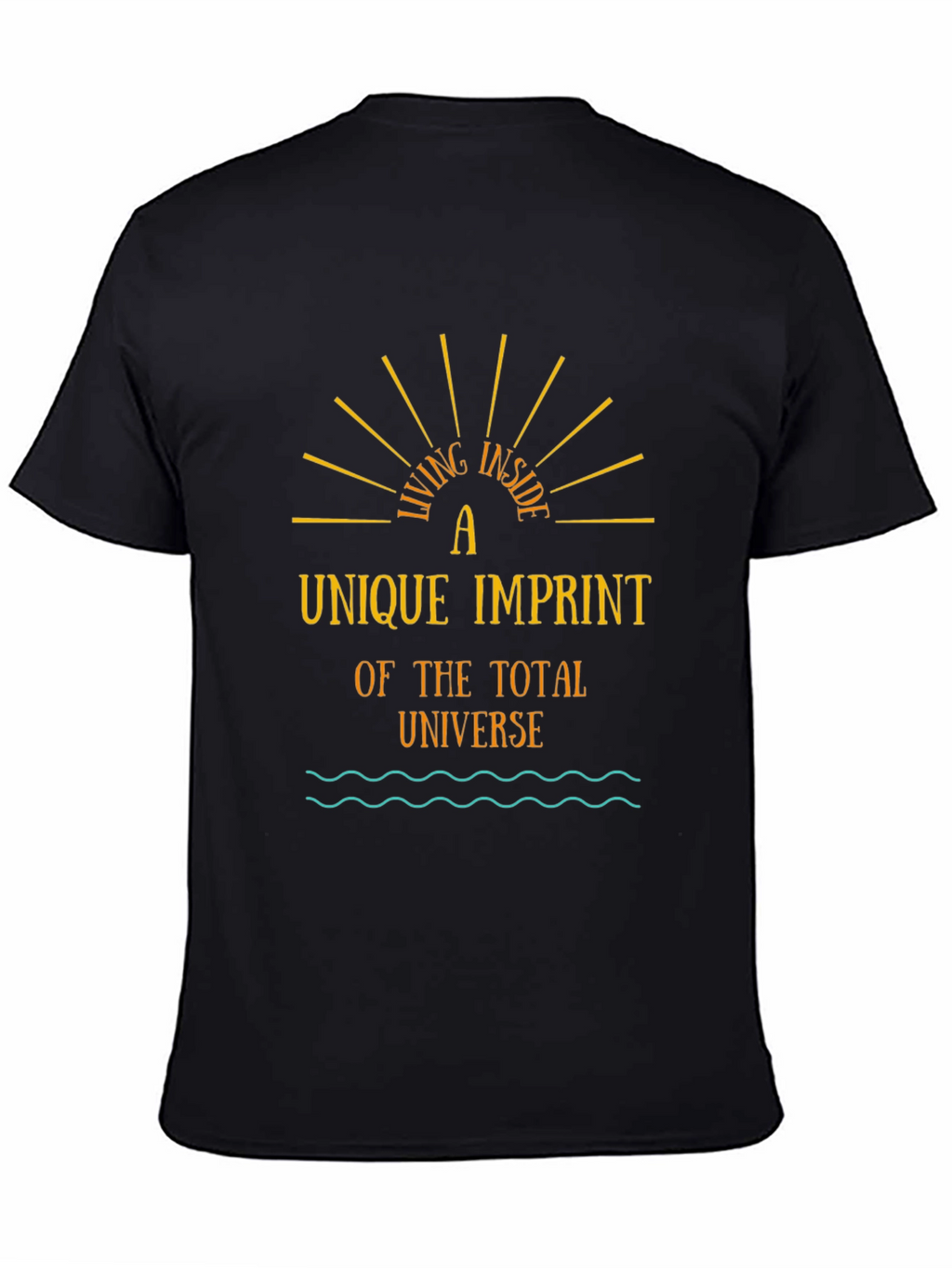 Unique Imprint Tee - Living Inside the Universe