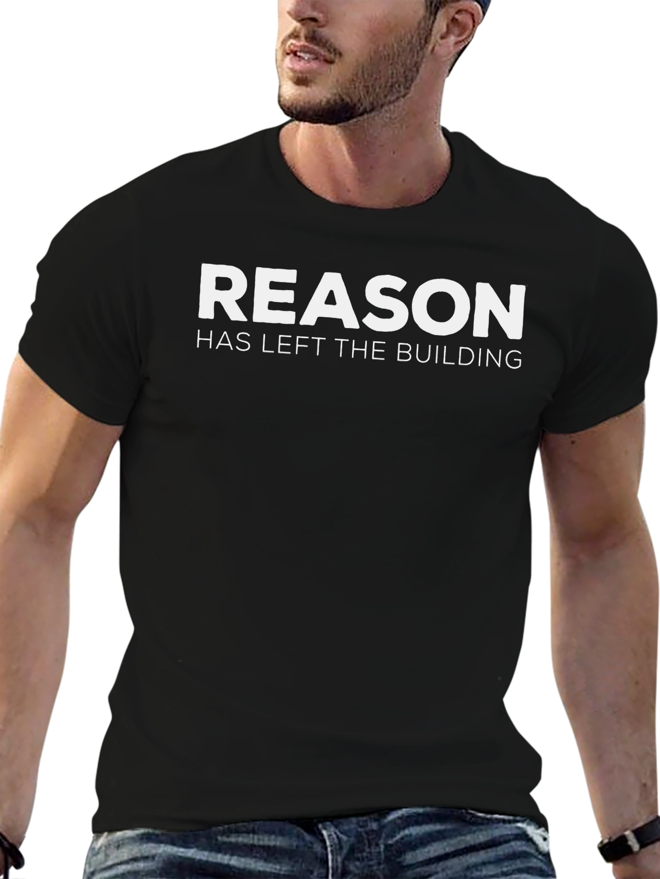 Reason Has Left the Building Graphic Tee