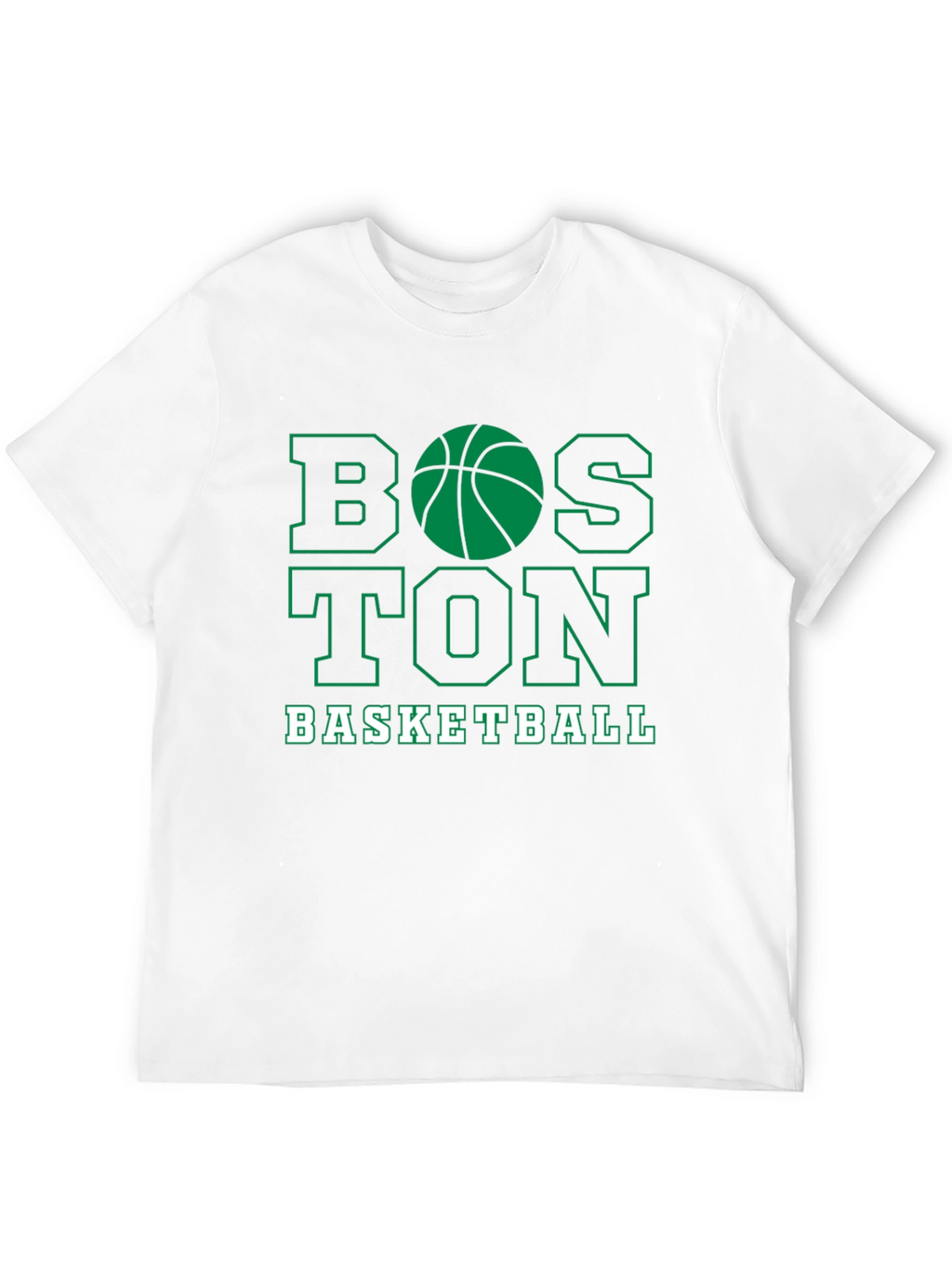 Boston Basketball Graphic Tee - Black