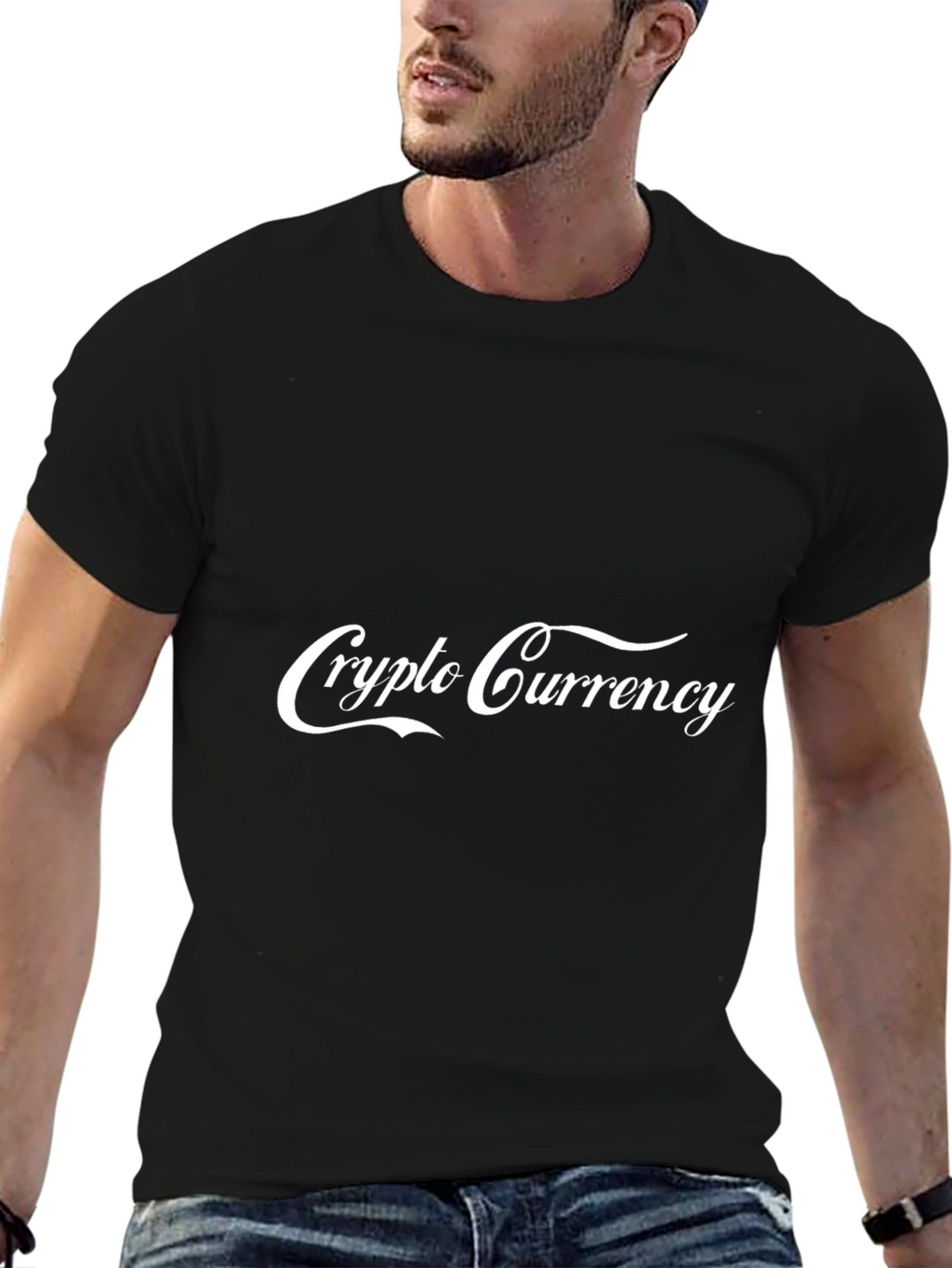 Crypto Currency Black T-Shirt