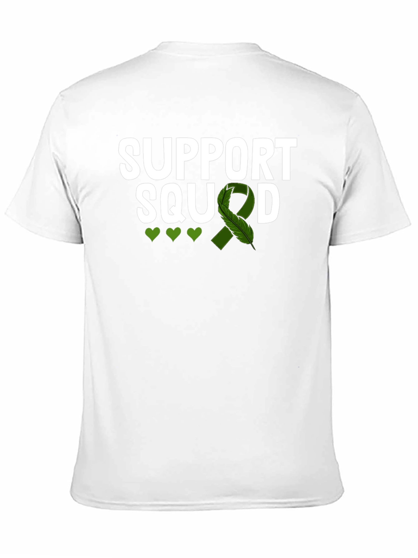 Support Squad Green Ribbon Awareness T-Shirt