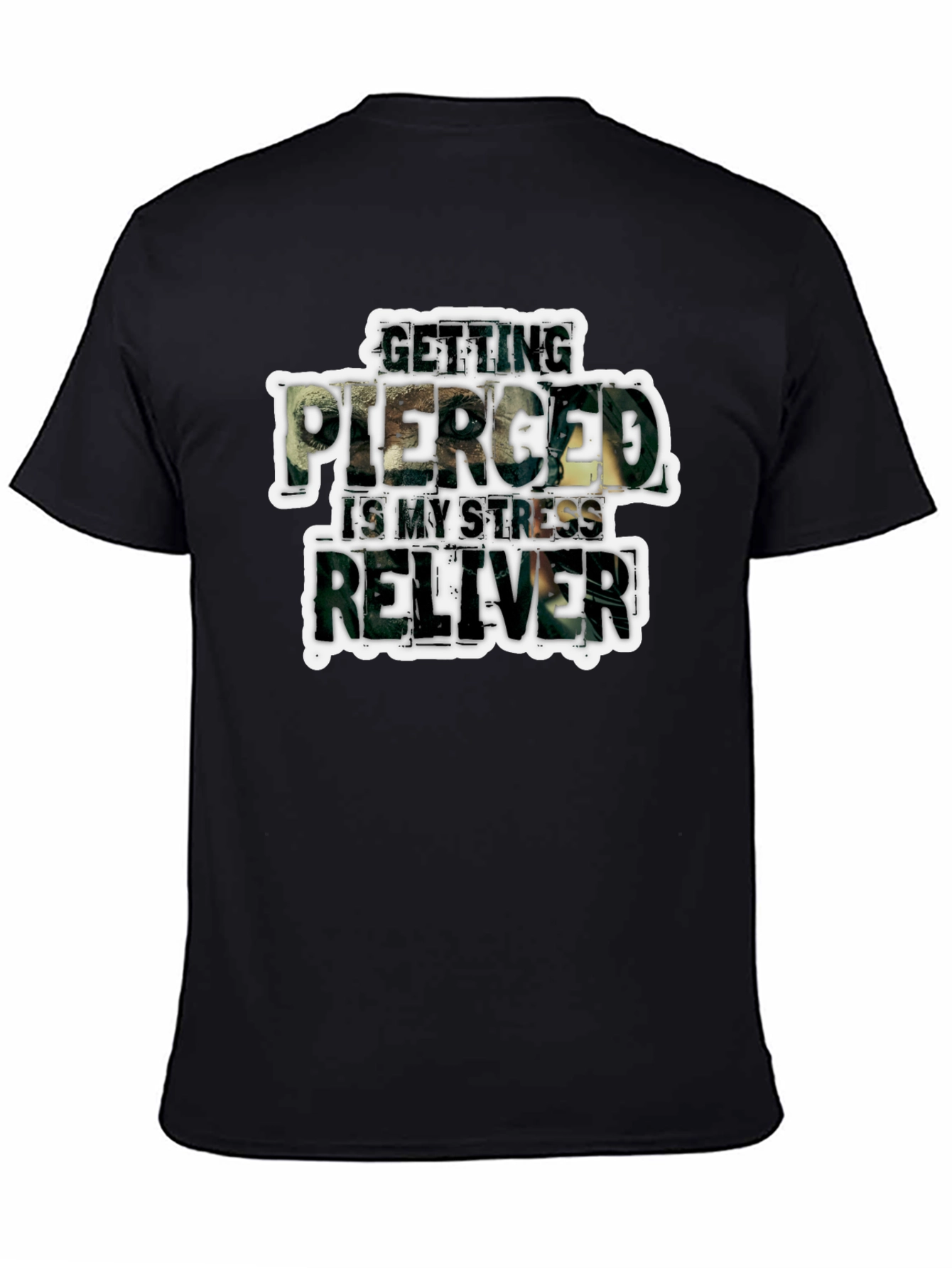 Getting Pierced Stress Reliever T-Shirt