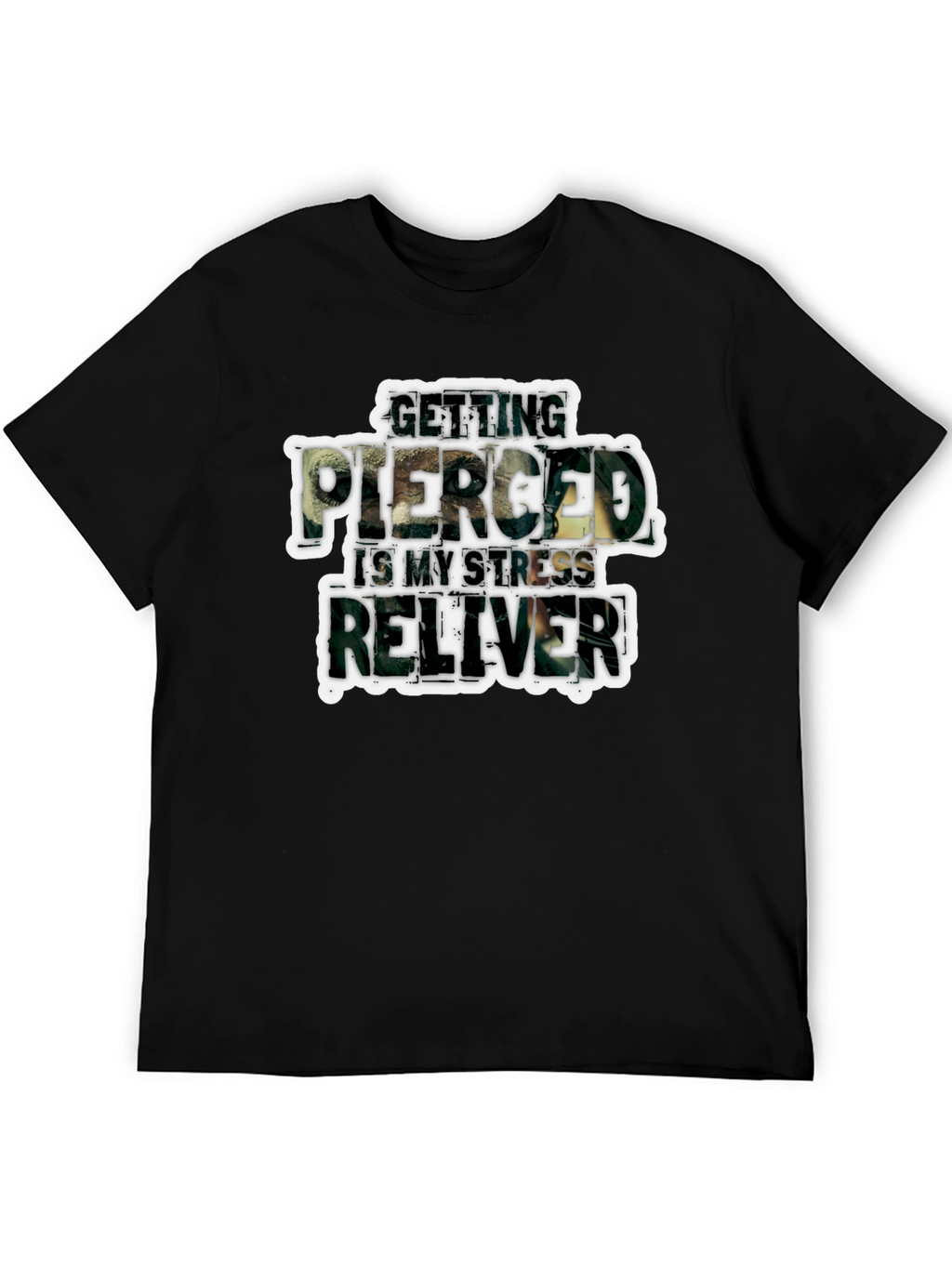Getting Pierced Stress Reliever T-Shirt
