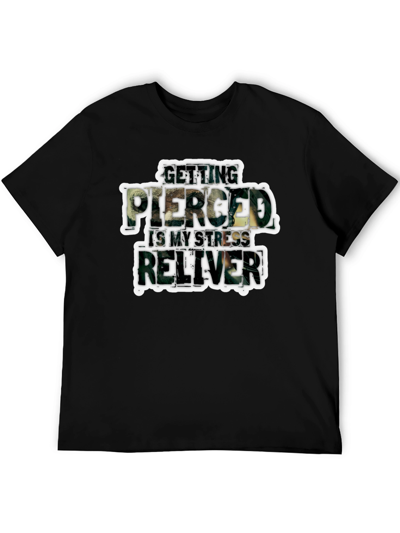Getting Pierced Stress Reliever T-Shirt