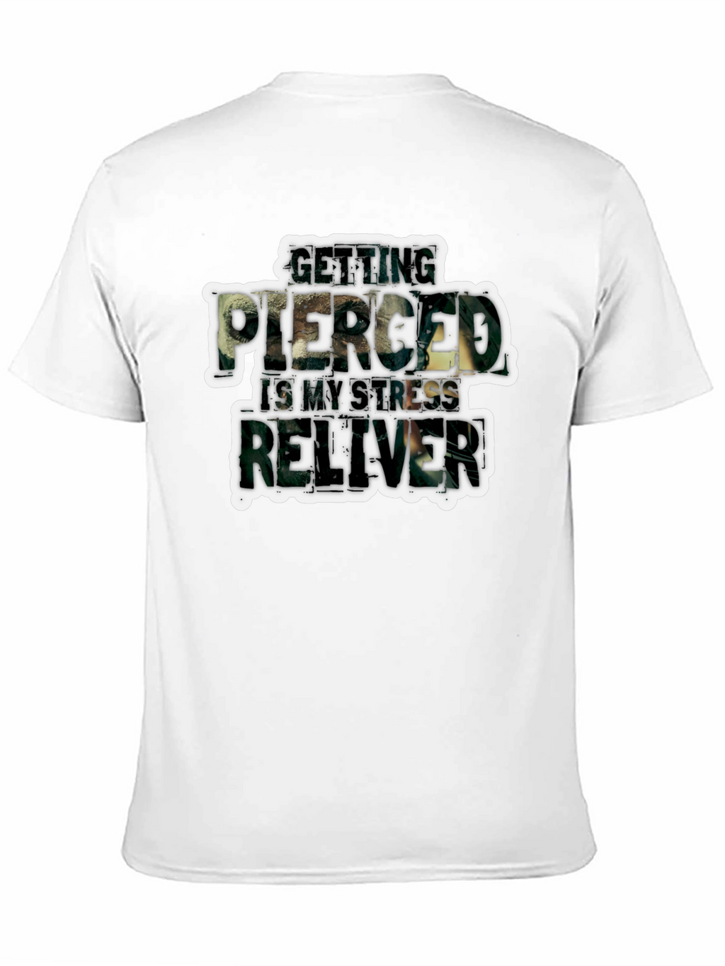 Getting Pierced Stress Reliever T-Shirt