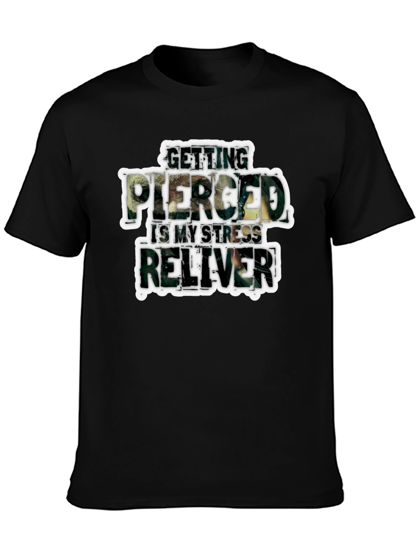 Getting Pierced Stress Reliever T-Shirt