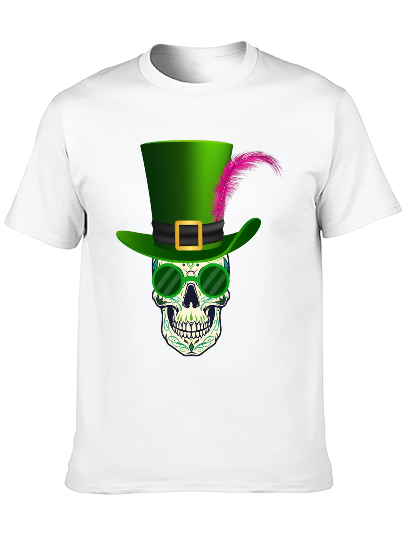 Skull Leprechaun T-Shirt - St. Patricks Day Graphic Tee