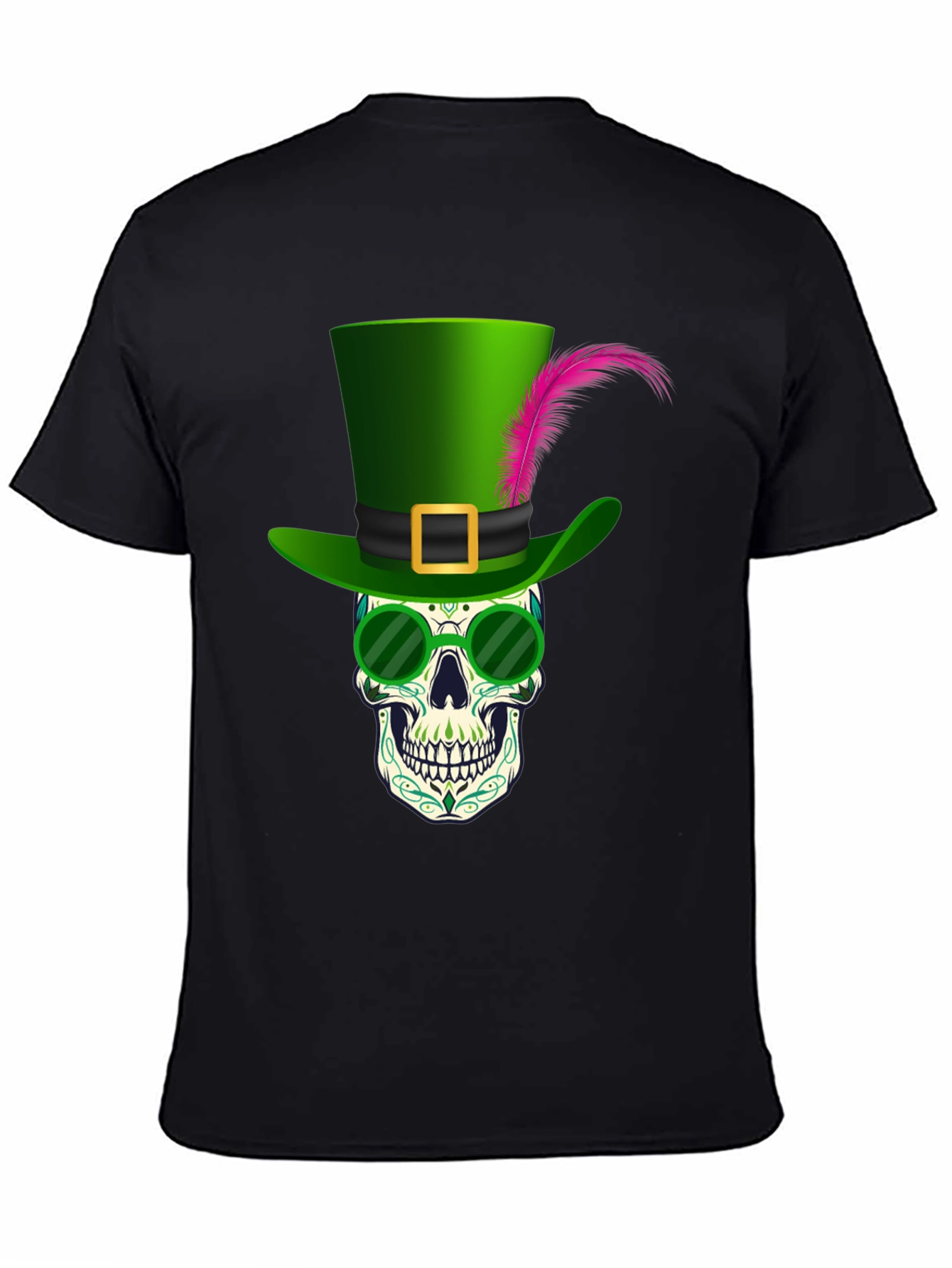 Skull Leprechaun T-Shirt - St. Patricks Day Graphic Tee