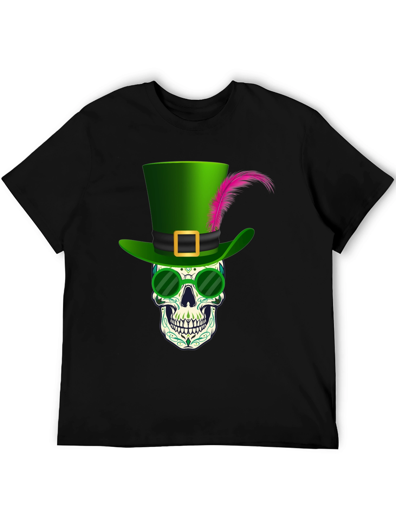 Skull Leprechaun T-Shirt - St. Patricks Day Graphic Tee