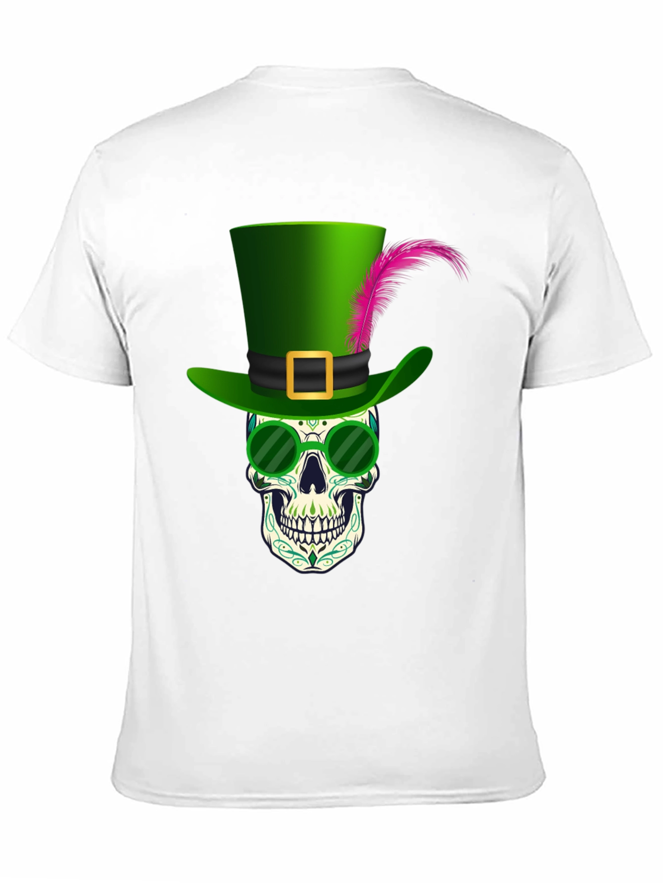 Skull Leprechaun T-Shirt - St. Patricks Day Graphic Tee
