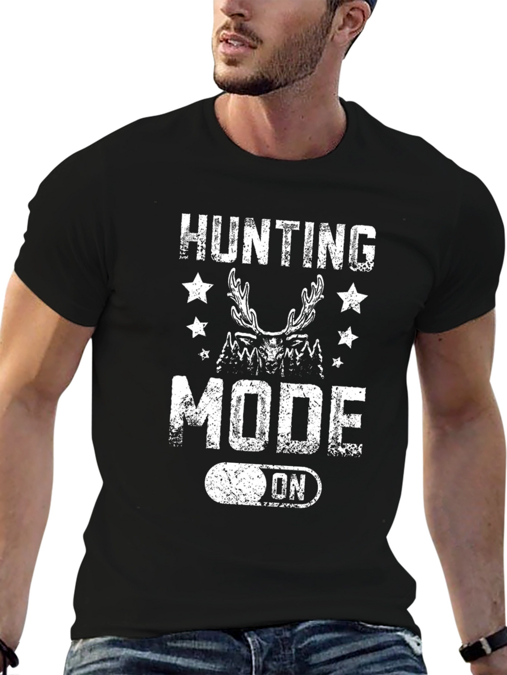 Hunting Mode On Graphic T-Shirt