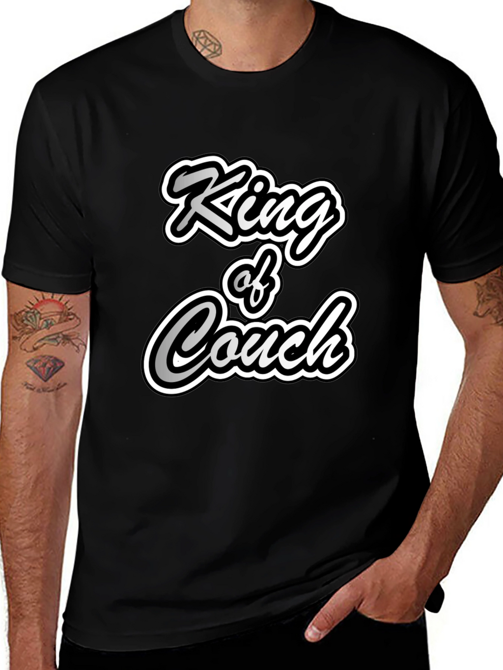 King of Couch Graphic Tee